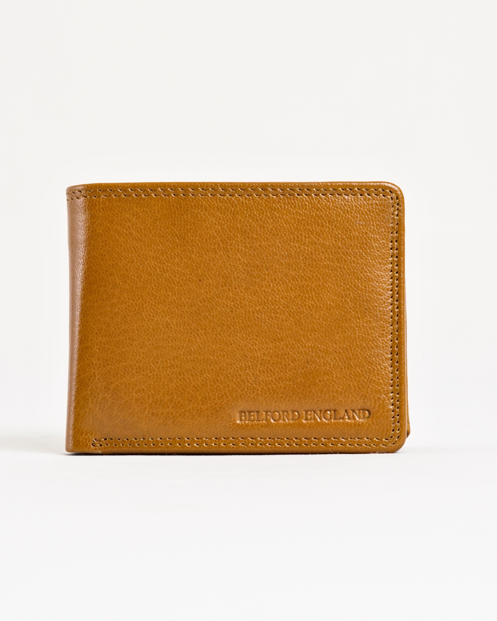 Cambridge - Men’s Original Leather Wallet (Rich Tan) - Image 4