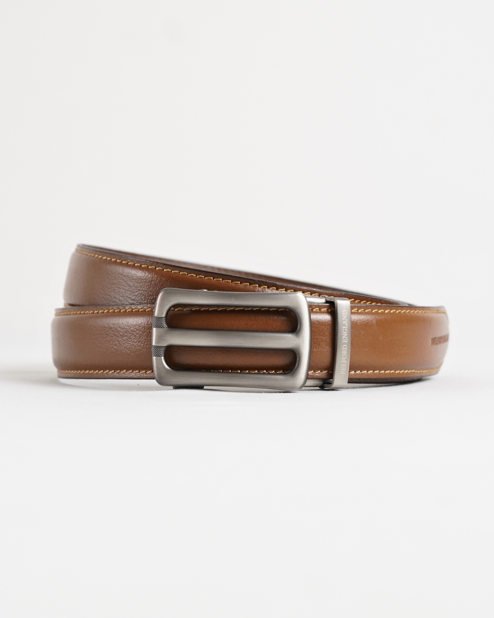 Manchester Men's Original Leather Autolock Belt (Tan) - 28-44 - Image 3