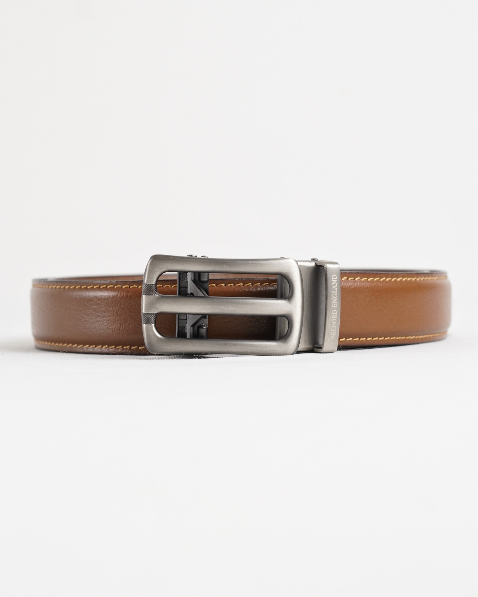 Manchester Men's Original Leather Autolock Belt (Tan) - 28-44 - Image 4