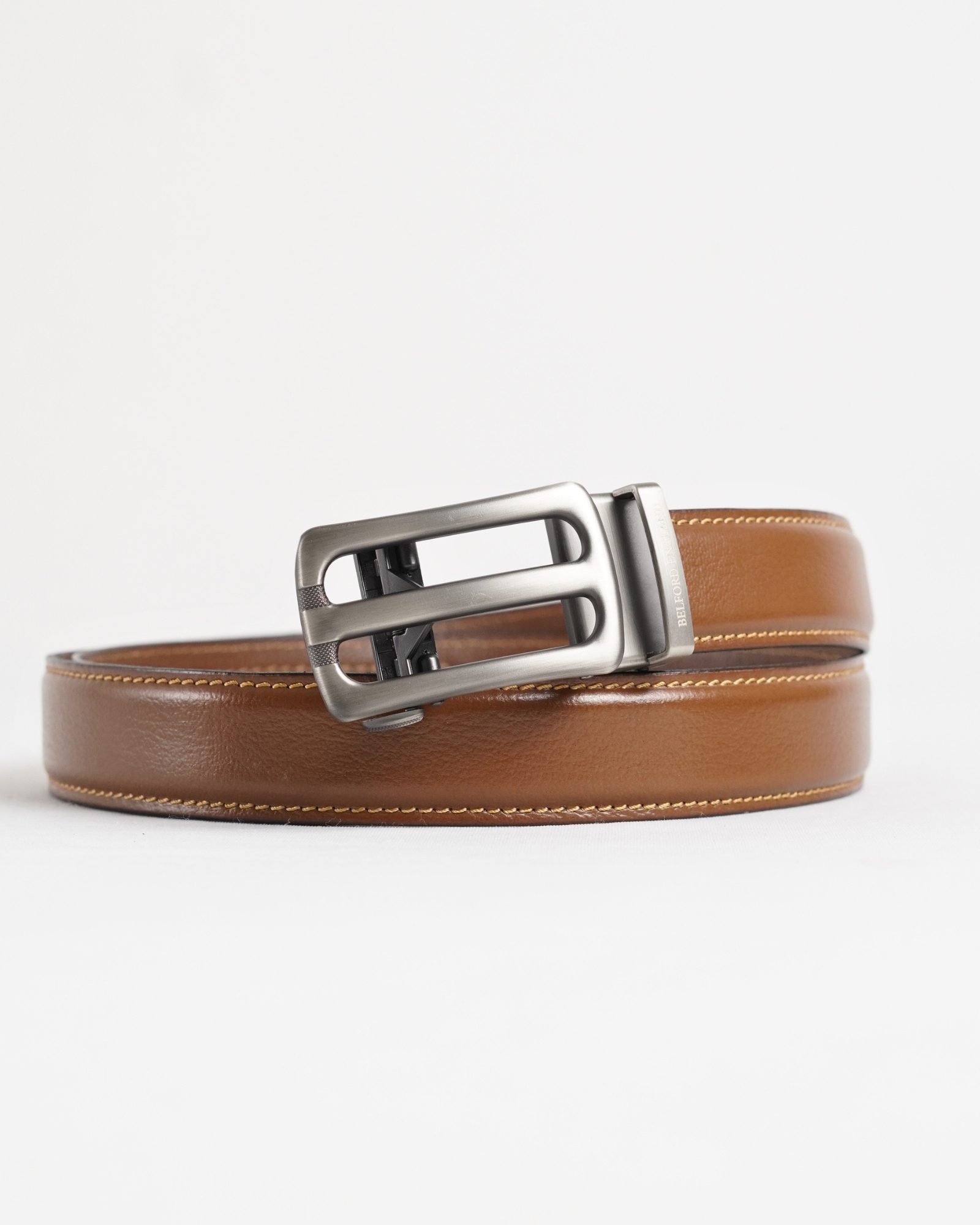 Manchester Men's Original Leather Autolock Belt (Tan) - 28-44 - Image 5