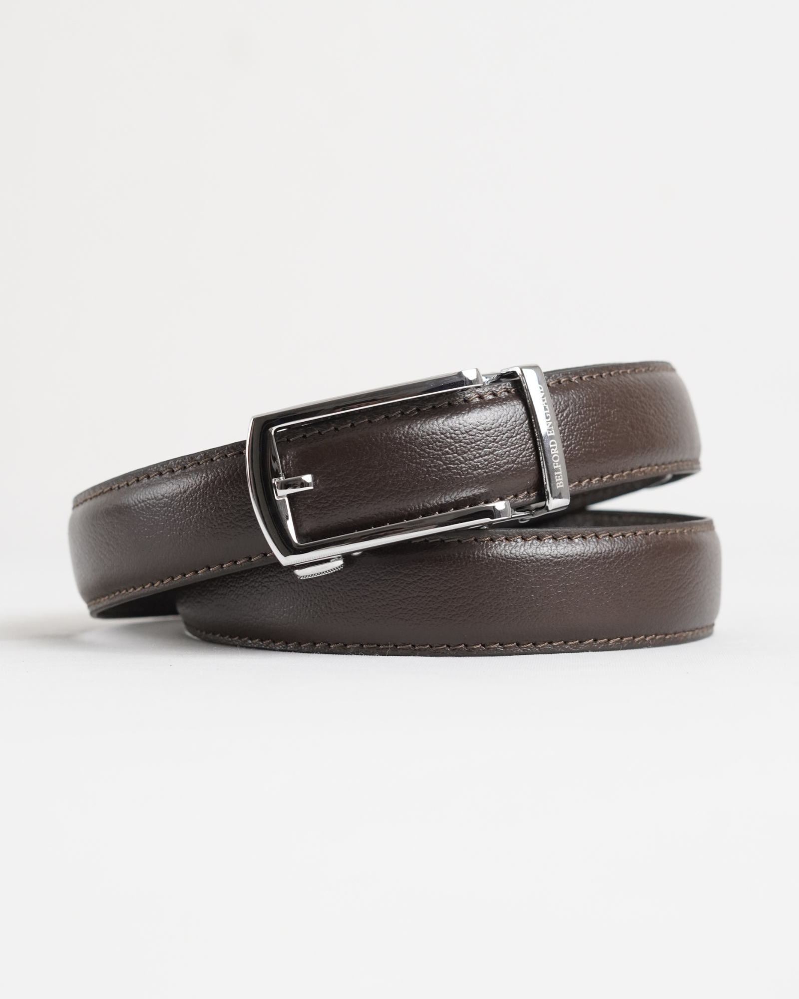 Norwich  Men's Original Leather Belt  (Brown)  28-44 - Image 3