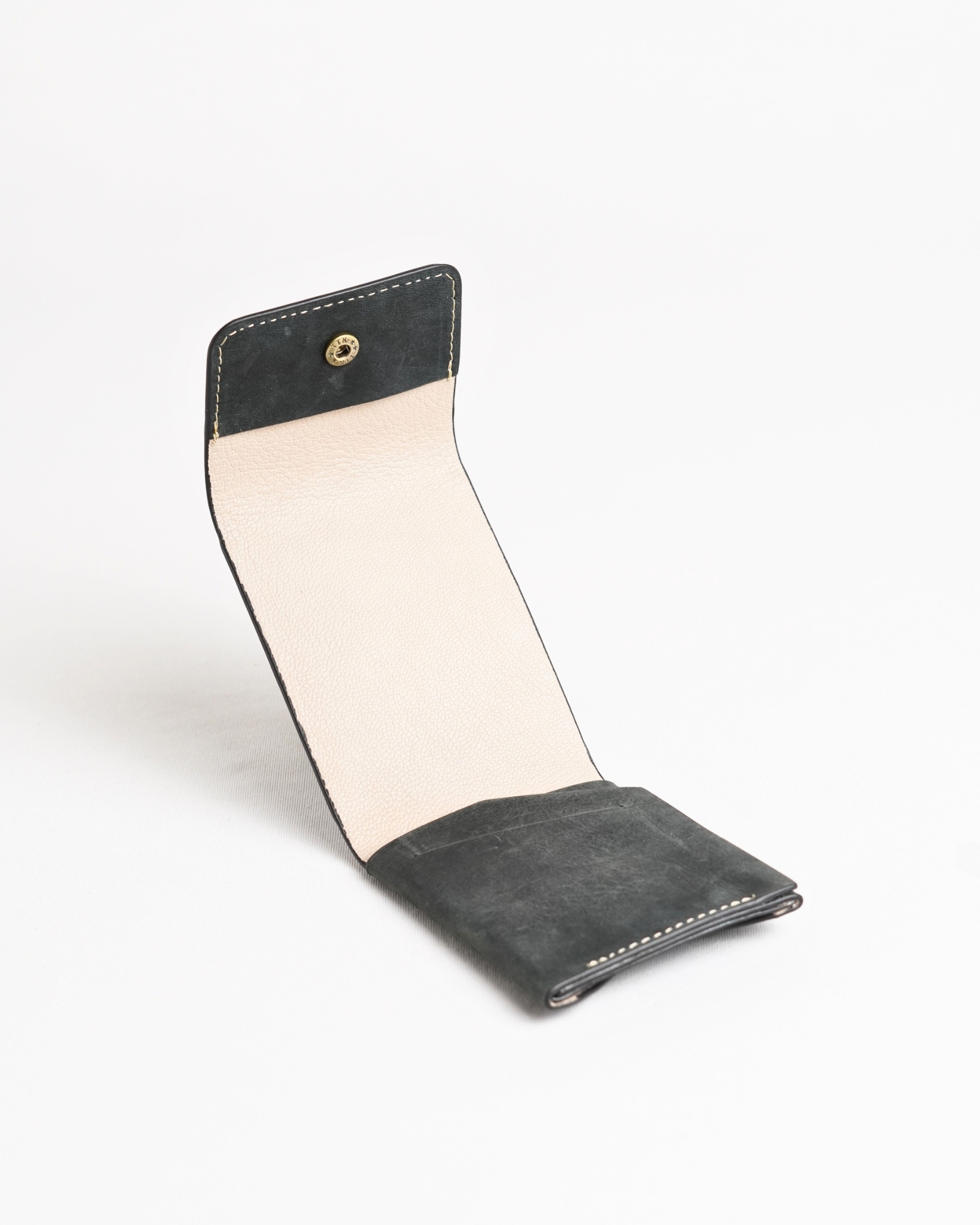Milton - Men’s Original Leather Minimalist Wallet (Rugged Green) - Image 6