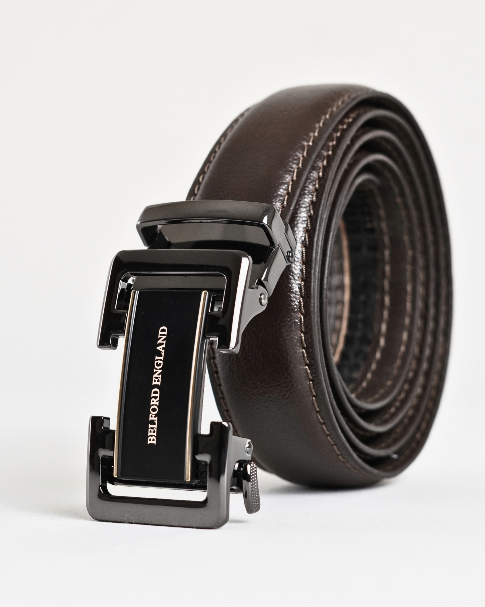Aston Men's Original Leather Belt  (Brown)  28-44 - Image 3