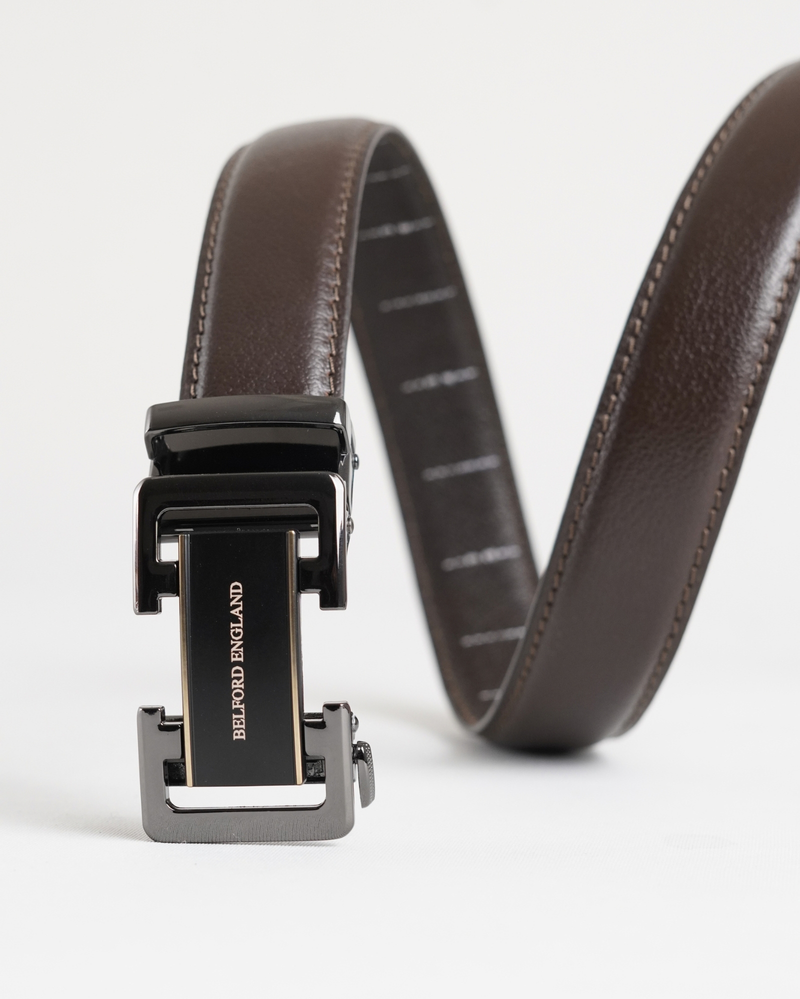 Aston Men's Original Leather Belt  (Brown)  28-44 - Image 6