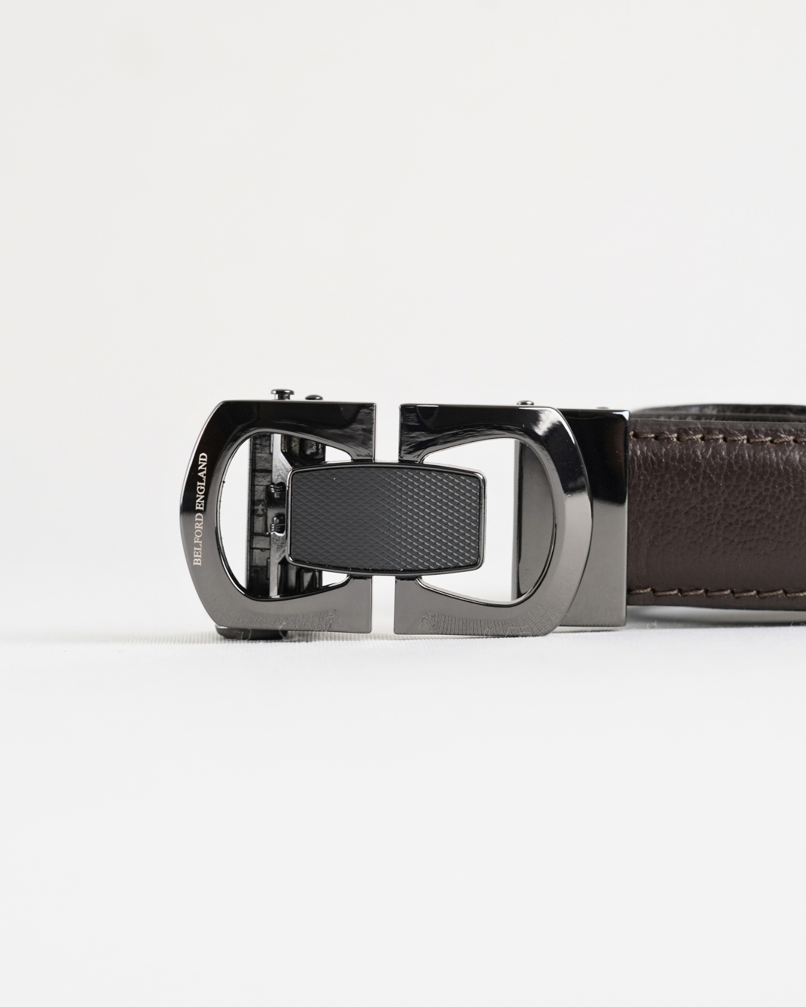 Statesman Men's Original Leather Belt  (Brown)  28-44 - Image 5