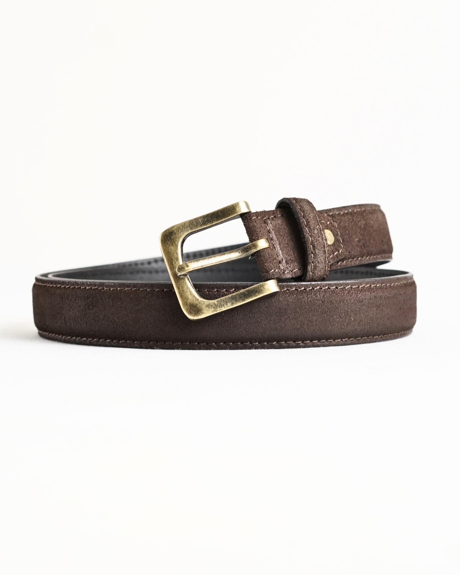 Milan Men's Original Leather Belt (Suede Tan) - 28-44 - Image 7