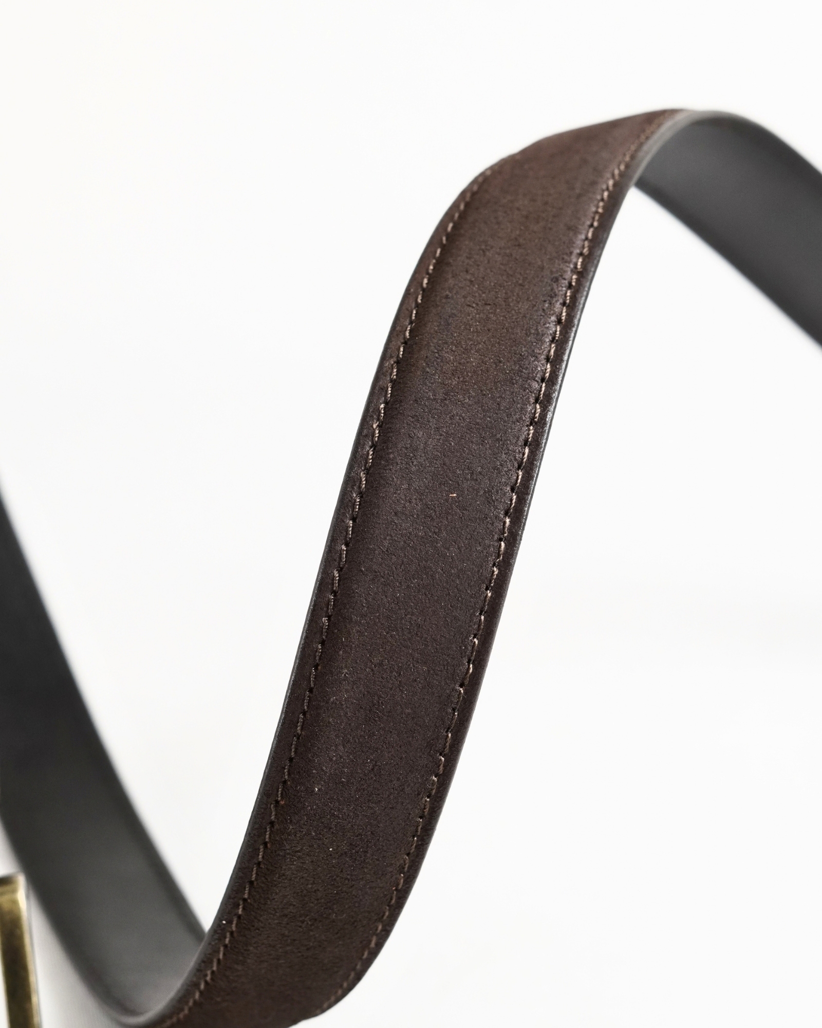 Milan Men's Original Leather Belt (Suede Tan) - 28-44 - Image 9