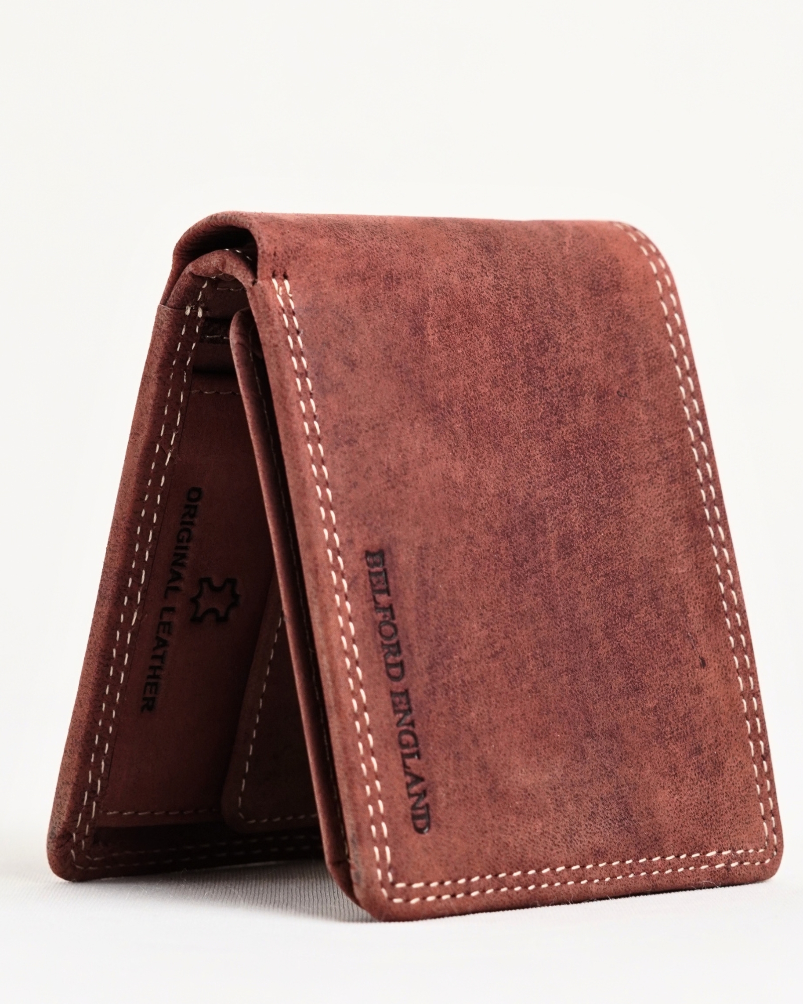 Cambridge - Men’s Original Leather Wallet (Vintage Brown)