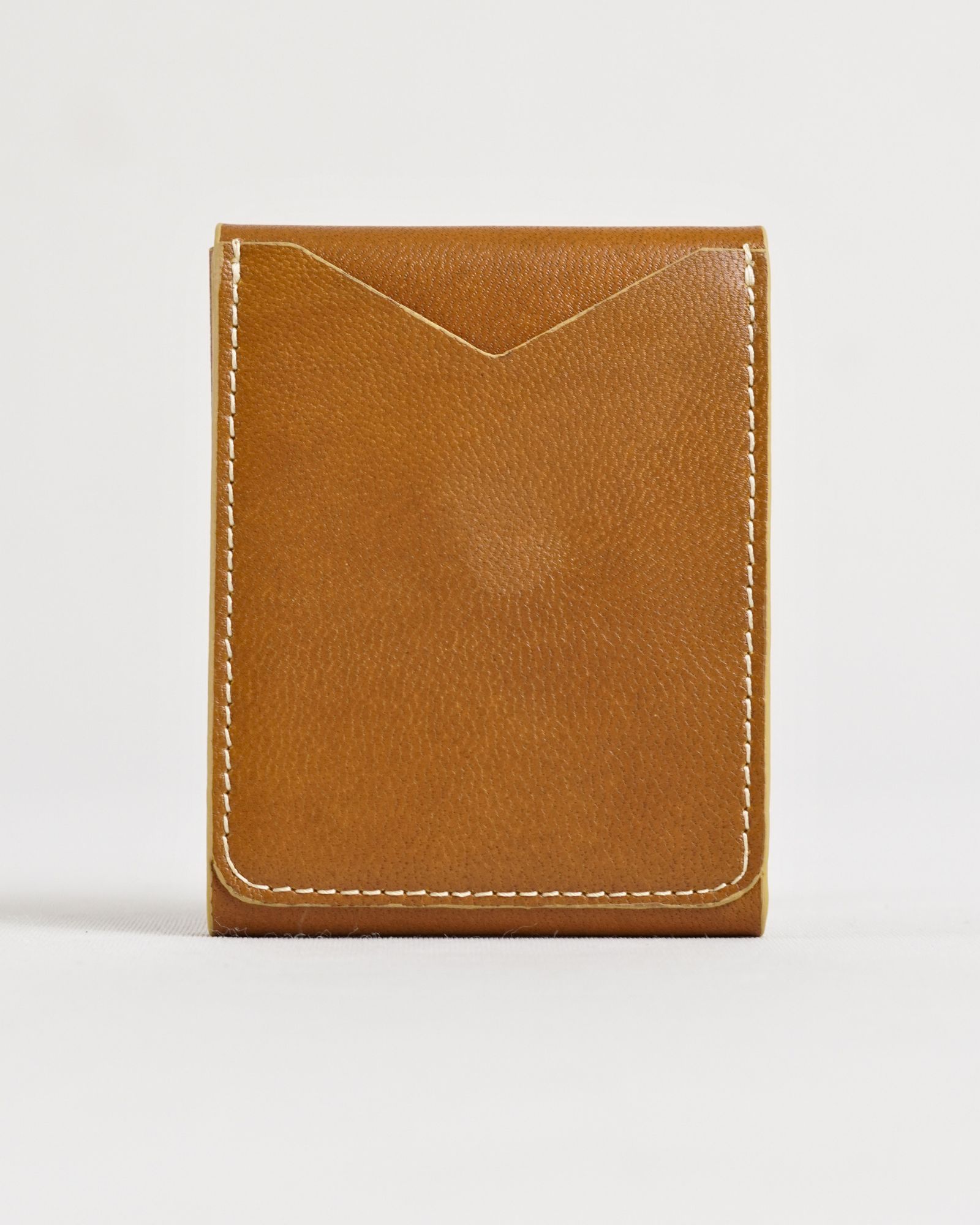 Milton - Men’s Original Leather Minimalist Wallet (Rich Tan) - Image 6