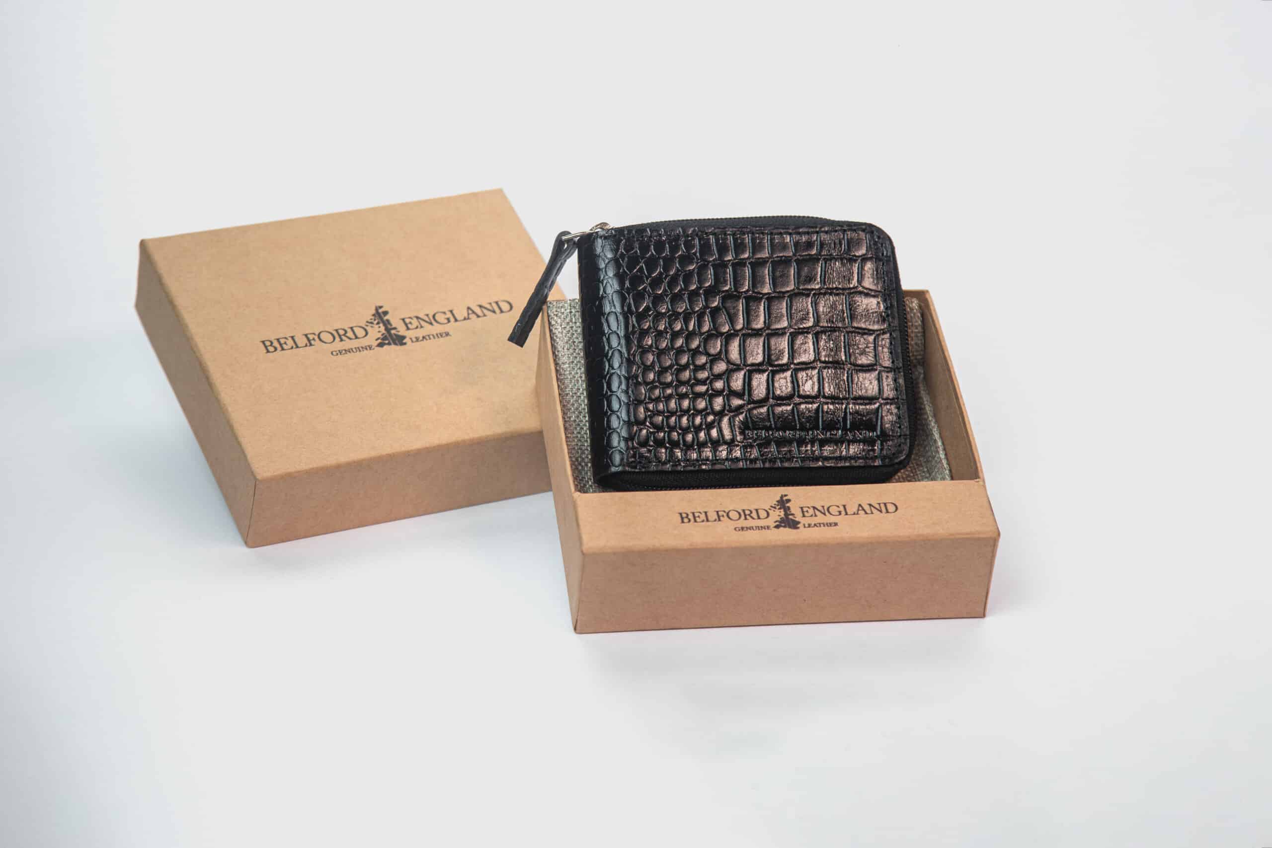 Rugged Q7 Men’s Original Leather Zipper Wallet (HARD LEATHER) - Image 5