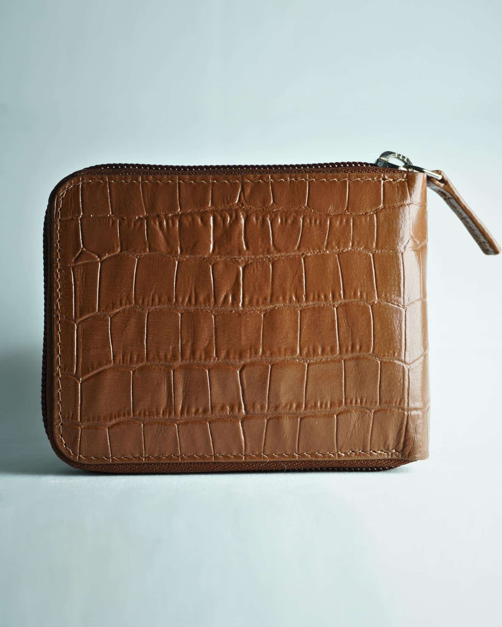 Luxury Series Men's Original Leather Wallet - Brown - Image 4