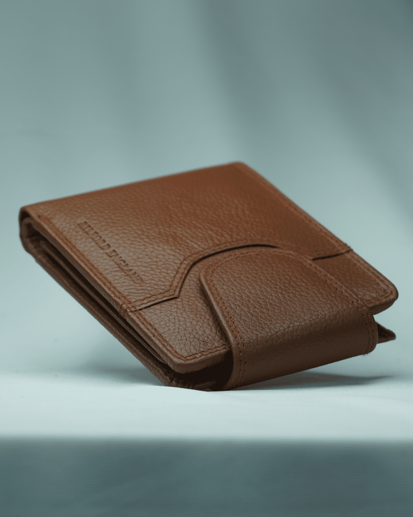 Manchester Men’s ORIGINAL LEATHER Wallet  RFID PROTECTED (brown) - Image 4