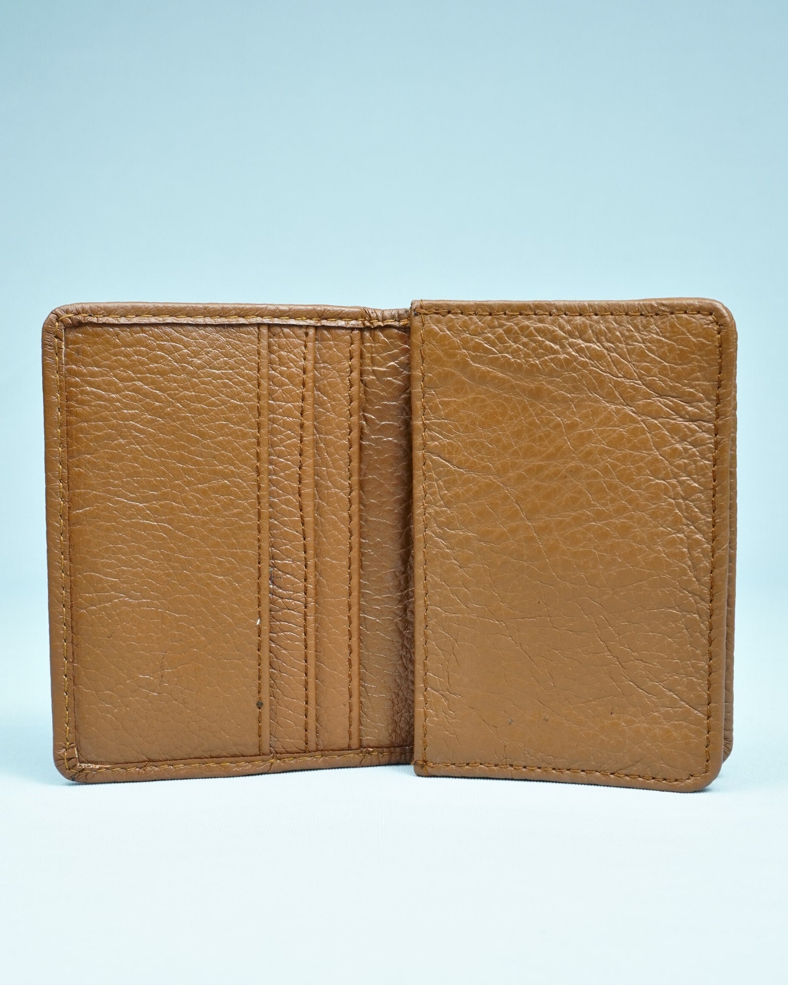 Doncaster - Men’s Original Leather (Sleek Design Wallet) - Tan - Image 4