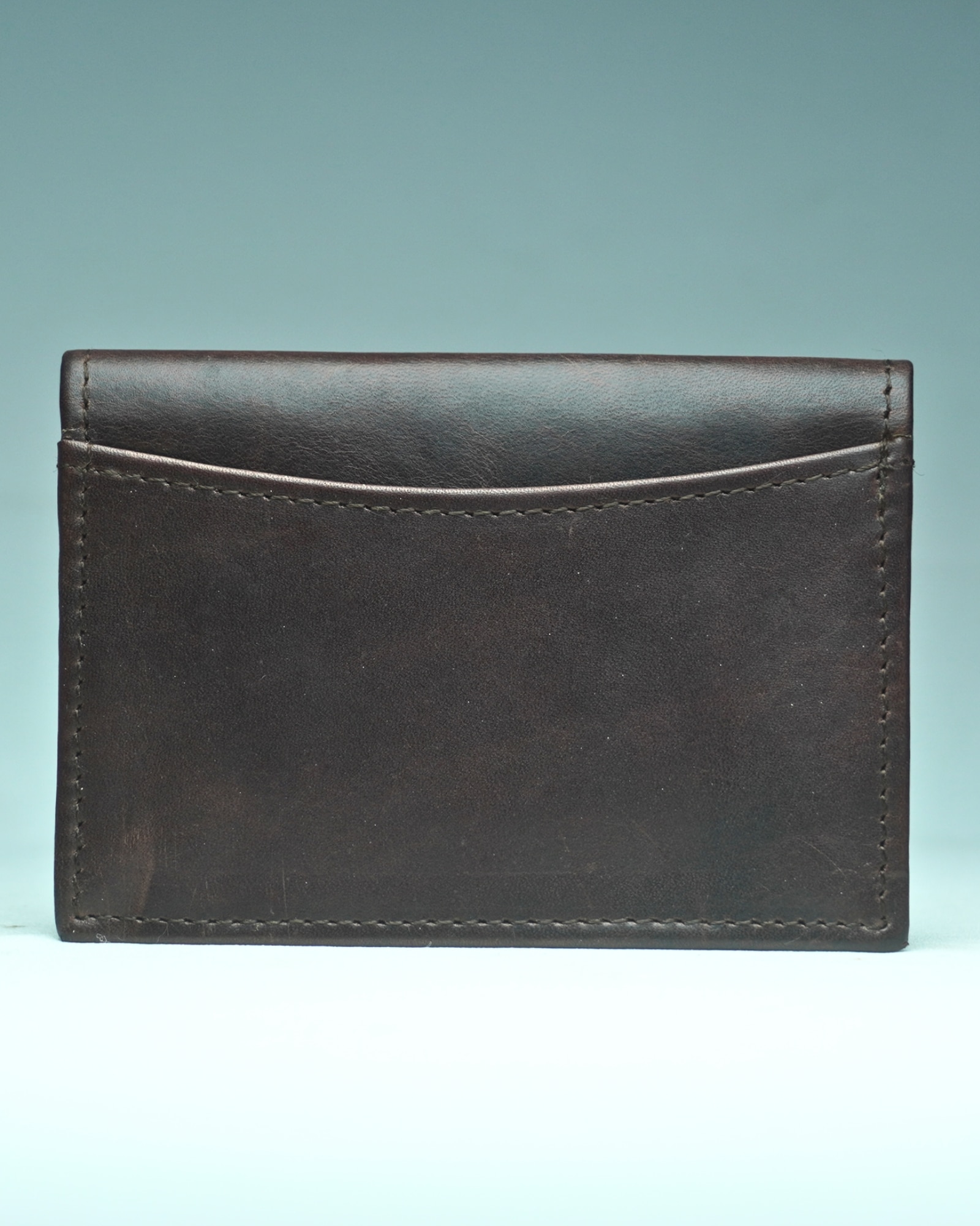 Shepered Men’s Original Leather Slim Wallet (Vintage Brown) - Image 3