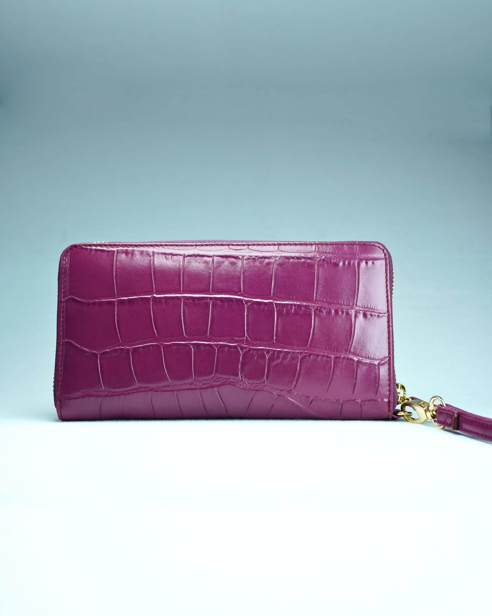 Isabella - Women’s Original Leather Wallet (Premium Purple) - Image 3