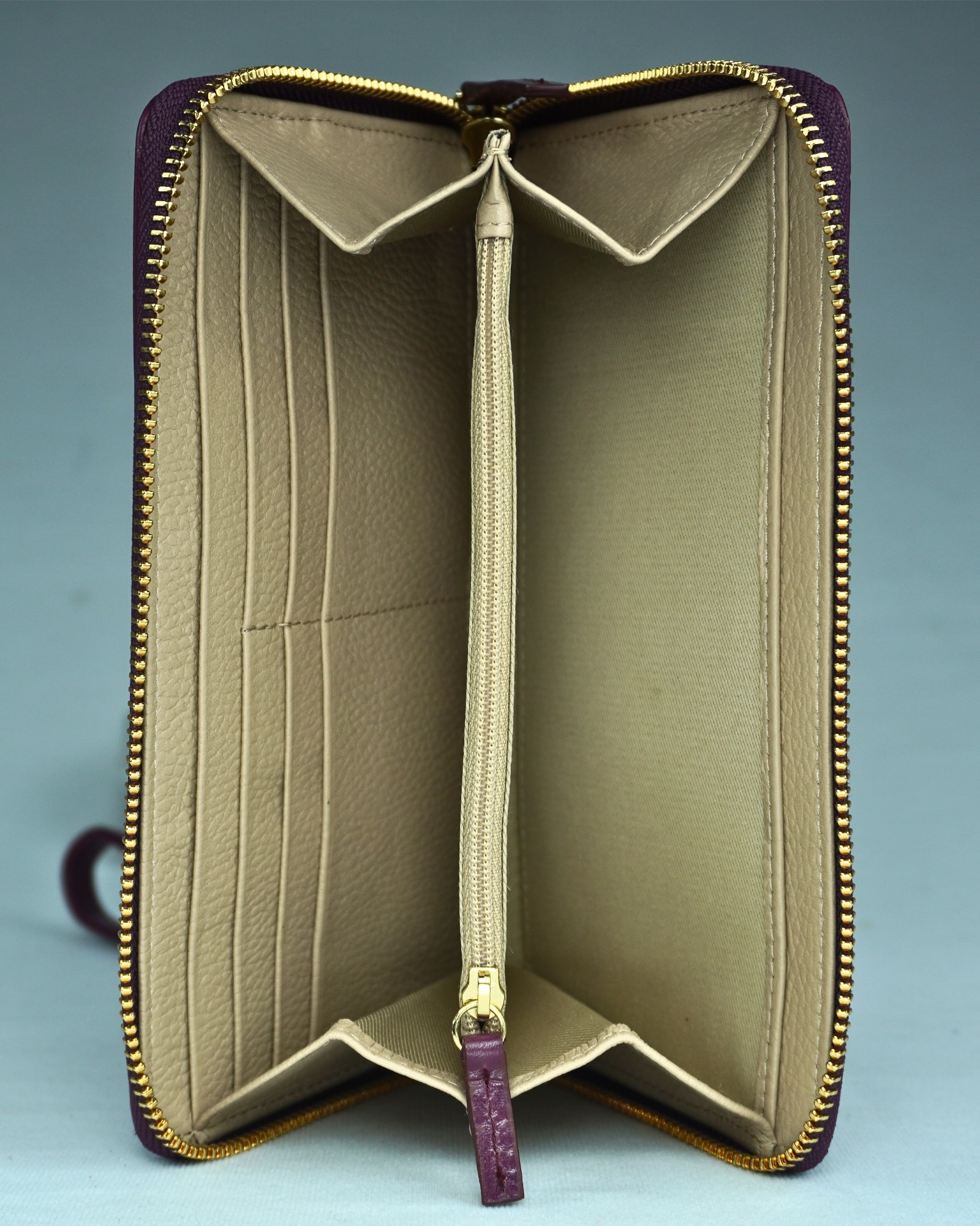 Isabella - Women’s Original Leather Wallet (Premium Purple) - Image 4