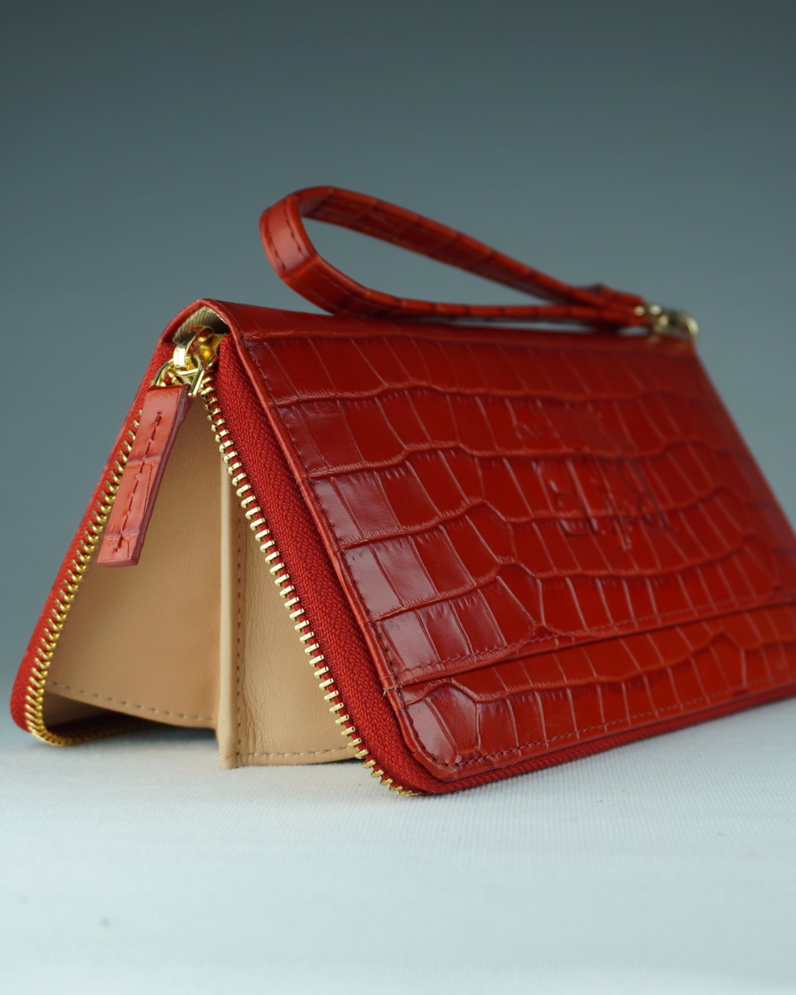 Ivy - Women’s Original Leather Wallet (Premium Red) - Image 5