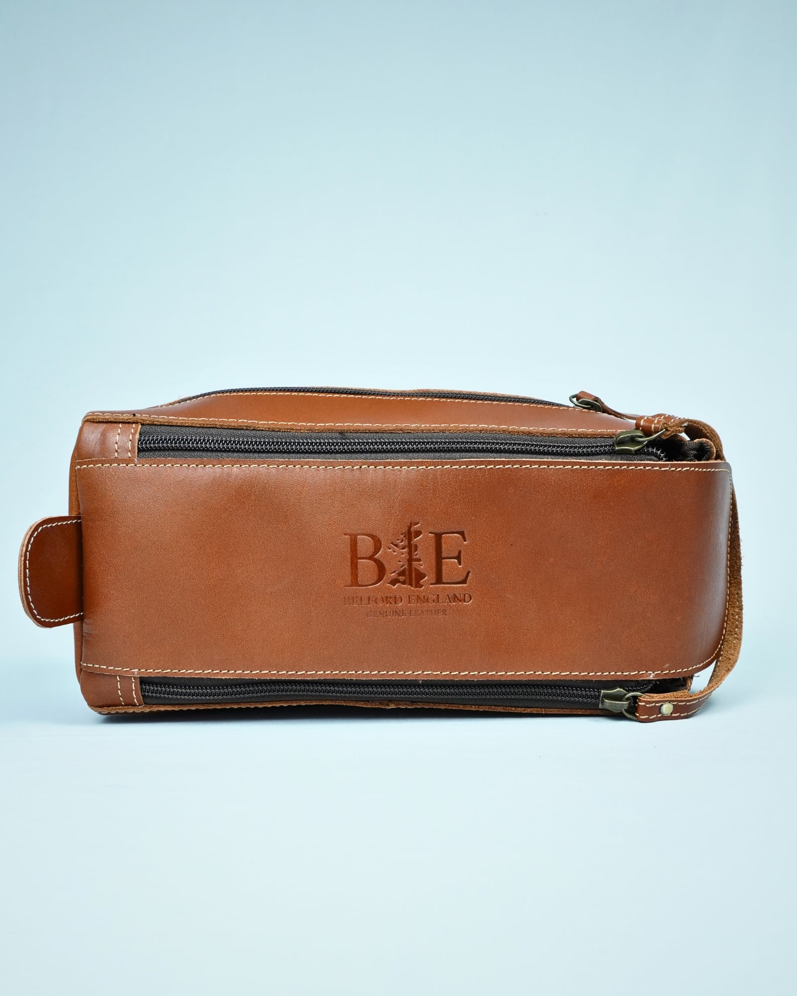 Japan - Original Leather Dopp Kit (Tan) - Image 4