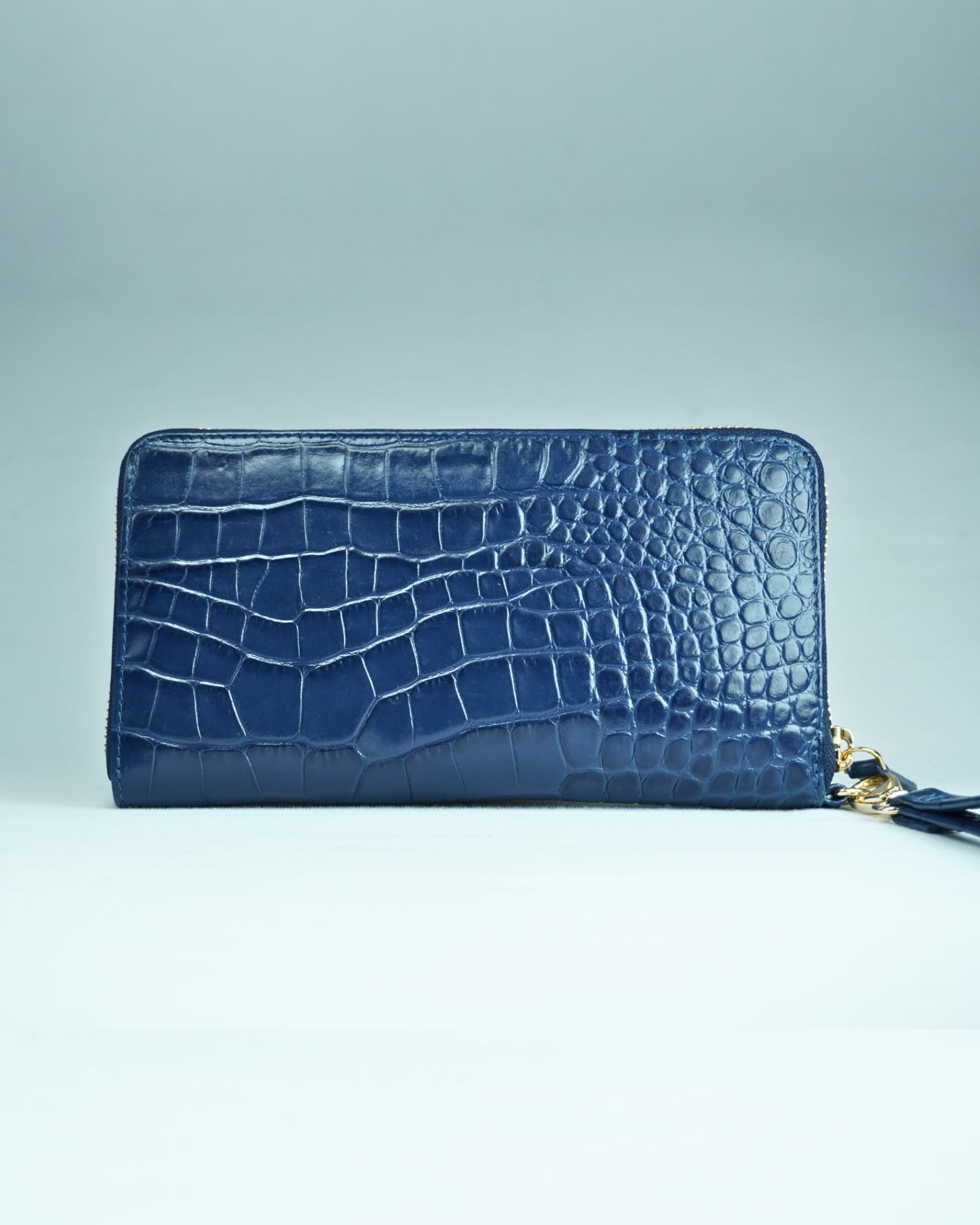 Mia - Women’s Original Leather Wallet (Premium Blue) - Image 2