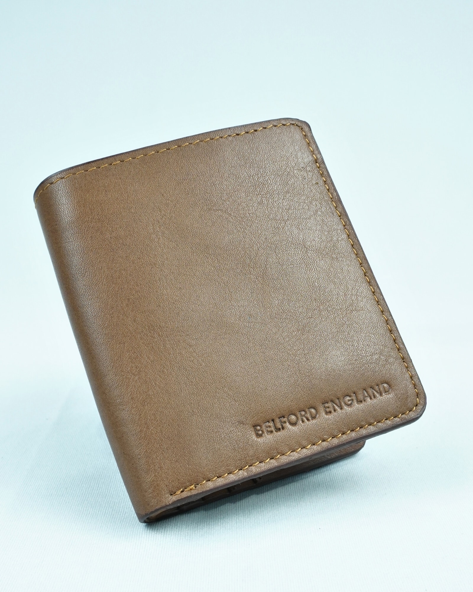 Aubrey - Men’s Original Leather Wallet (Tan) - Image 3