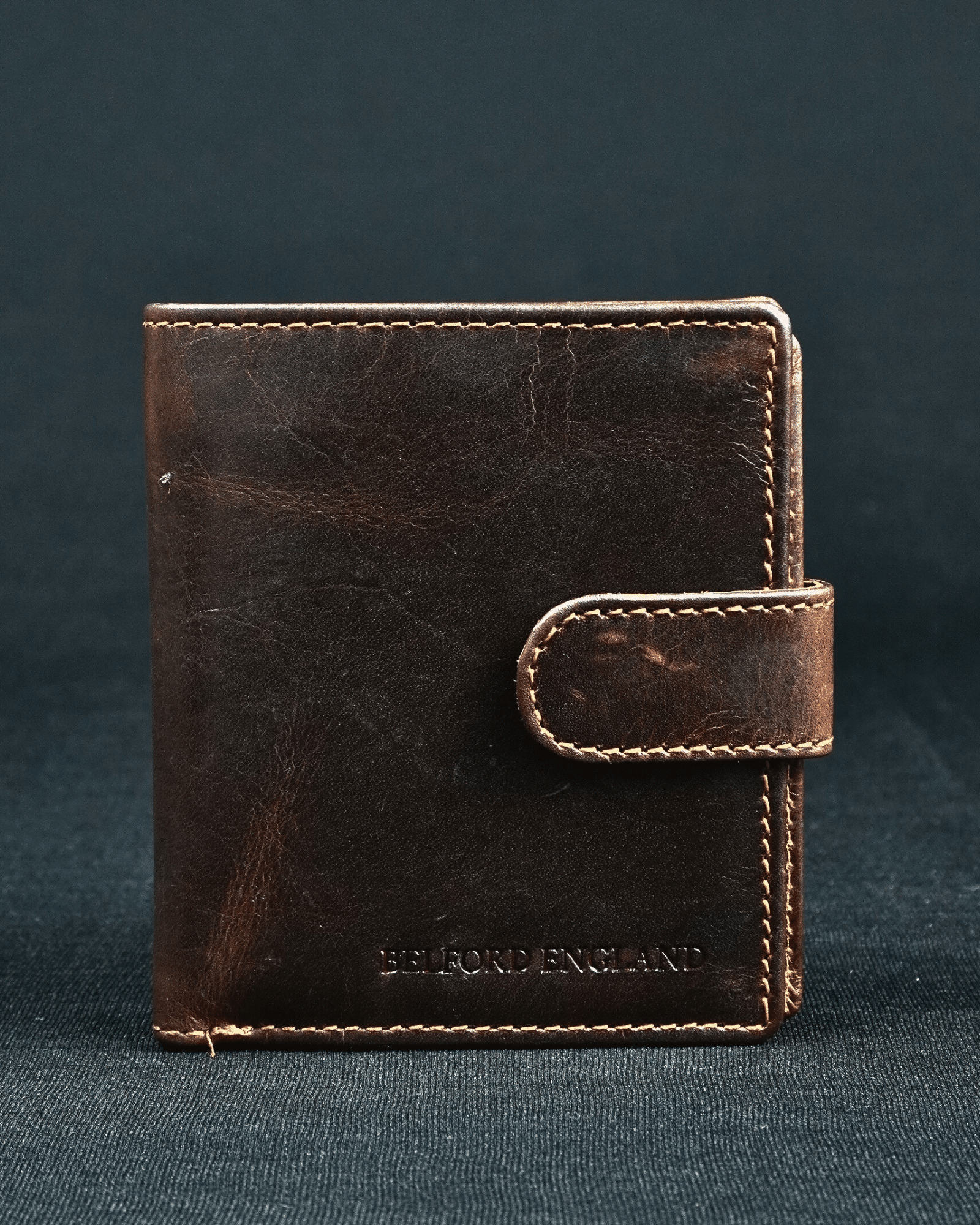 Braxton- Men’s Original Leather Wallet (Vintage Brown) - Image 12