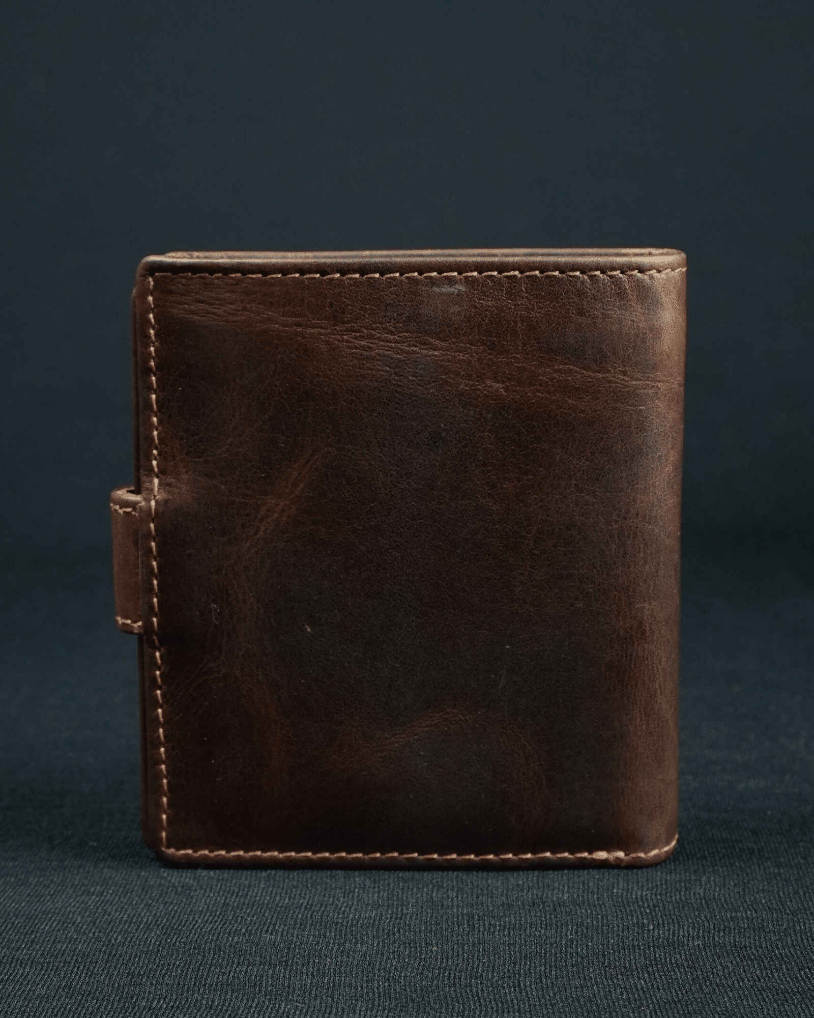 Braxton- Men’s Original Leather Wallet (Vintage Brown) - Image 13
