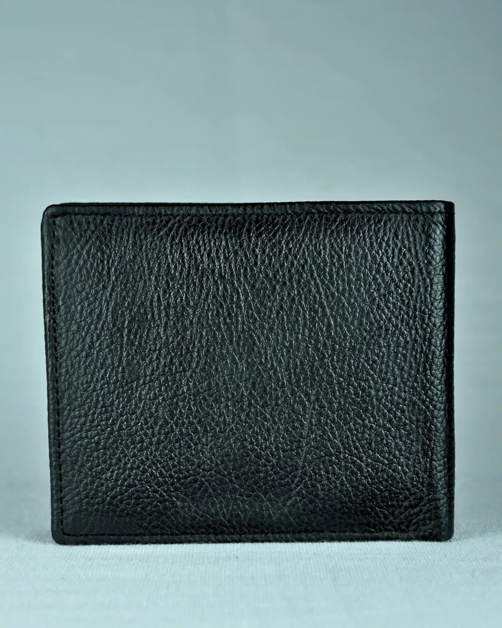 Chester - Men’s Original Leather Wallet (With 10 Card Slots) - Black - Image 4