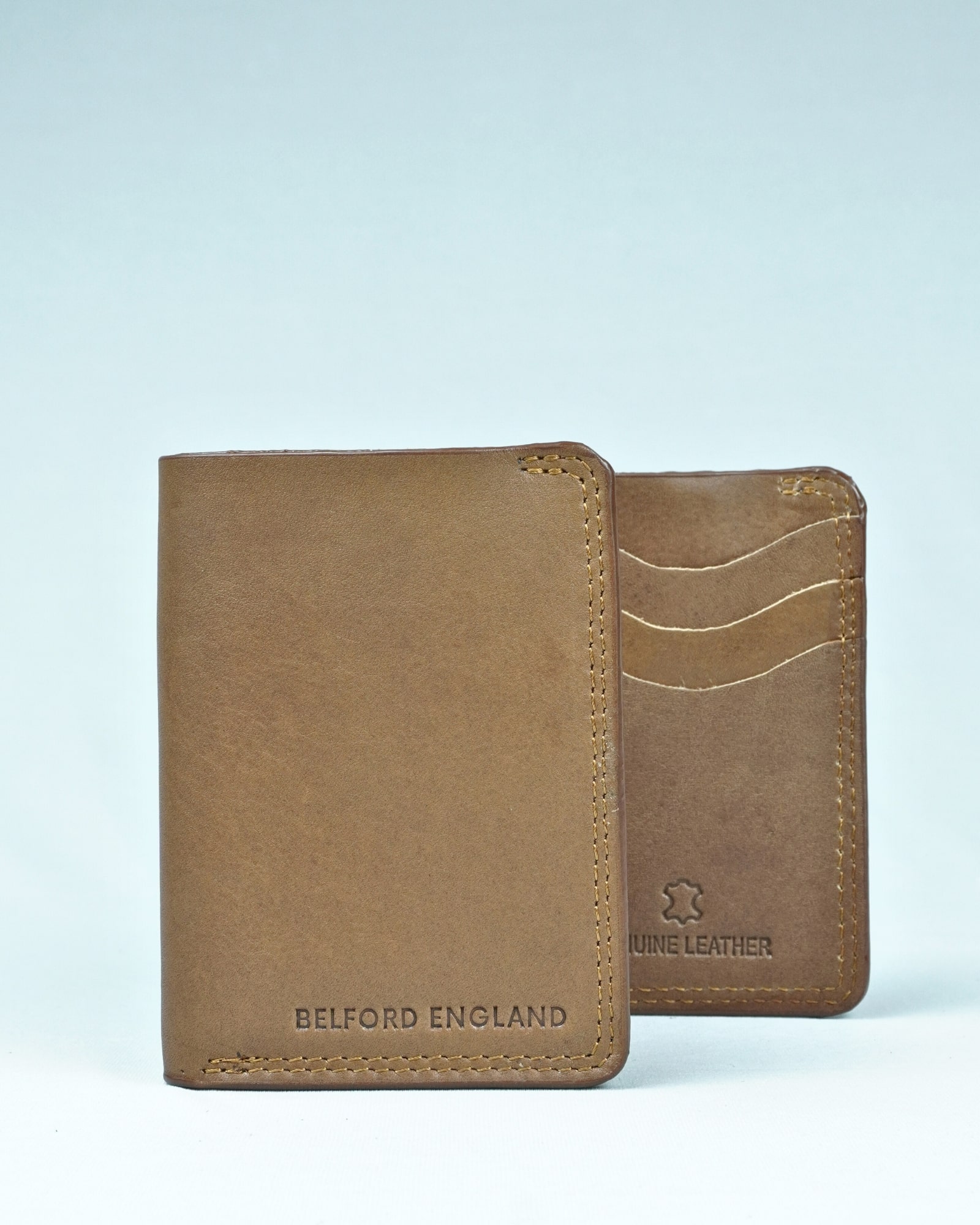 Enfield - Men’s Original Leather Tri-Fold Wallet (Vintage Tan) - Image 5