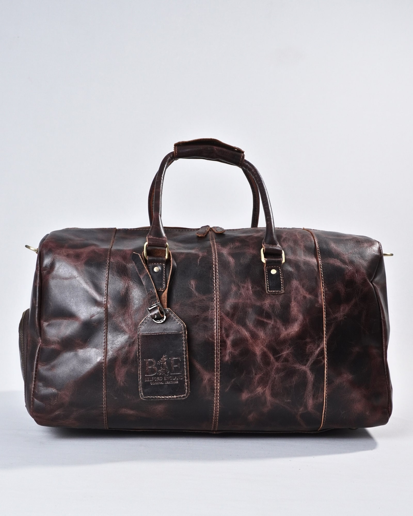 The Heritage Original Leather Travel Bag  (Vintage Brown) - Image 2