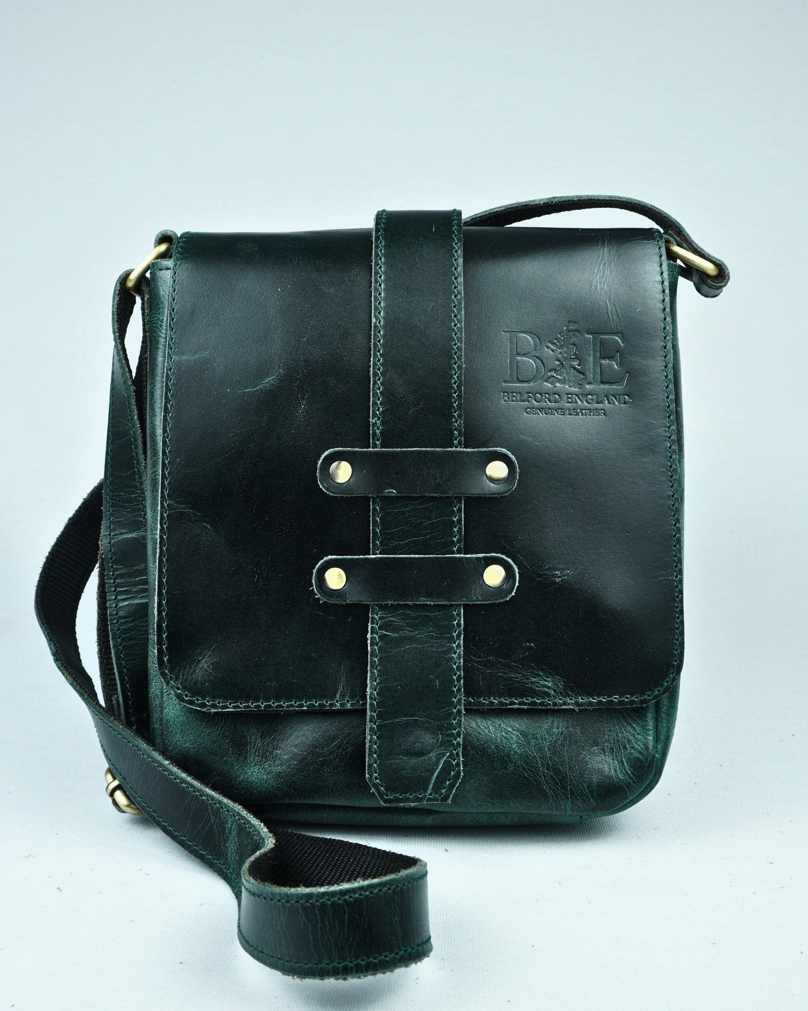 Emerald Original Leather Sling Messenger Bag  (Multipurpose  Bag)