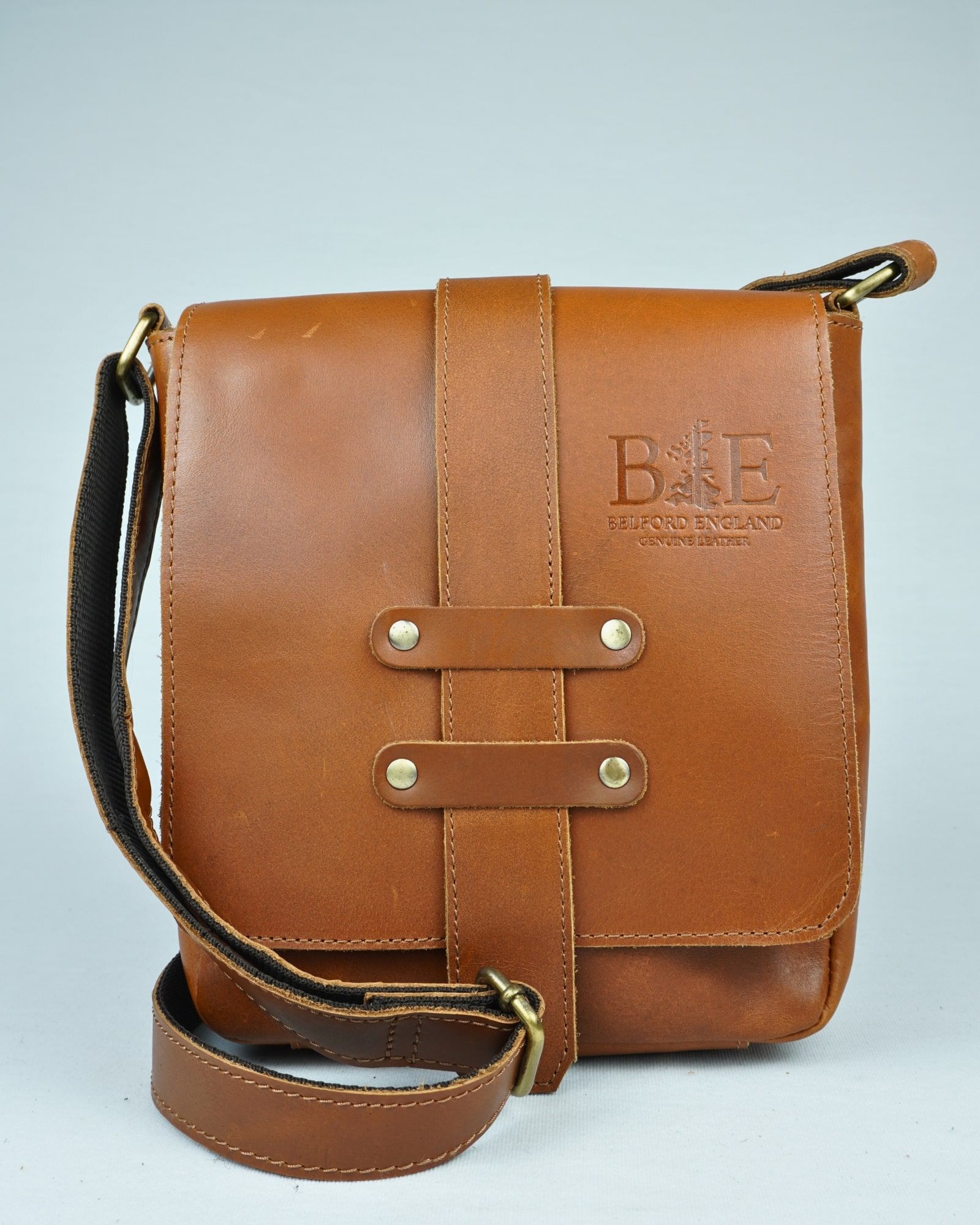 George Original Leather Sling Messenger Bag  (Multipurpose  Bag)