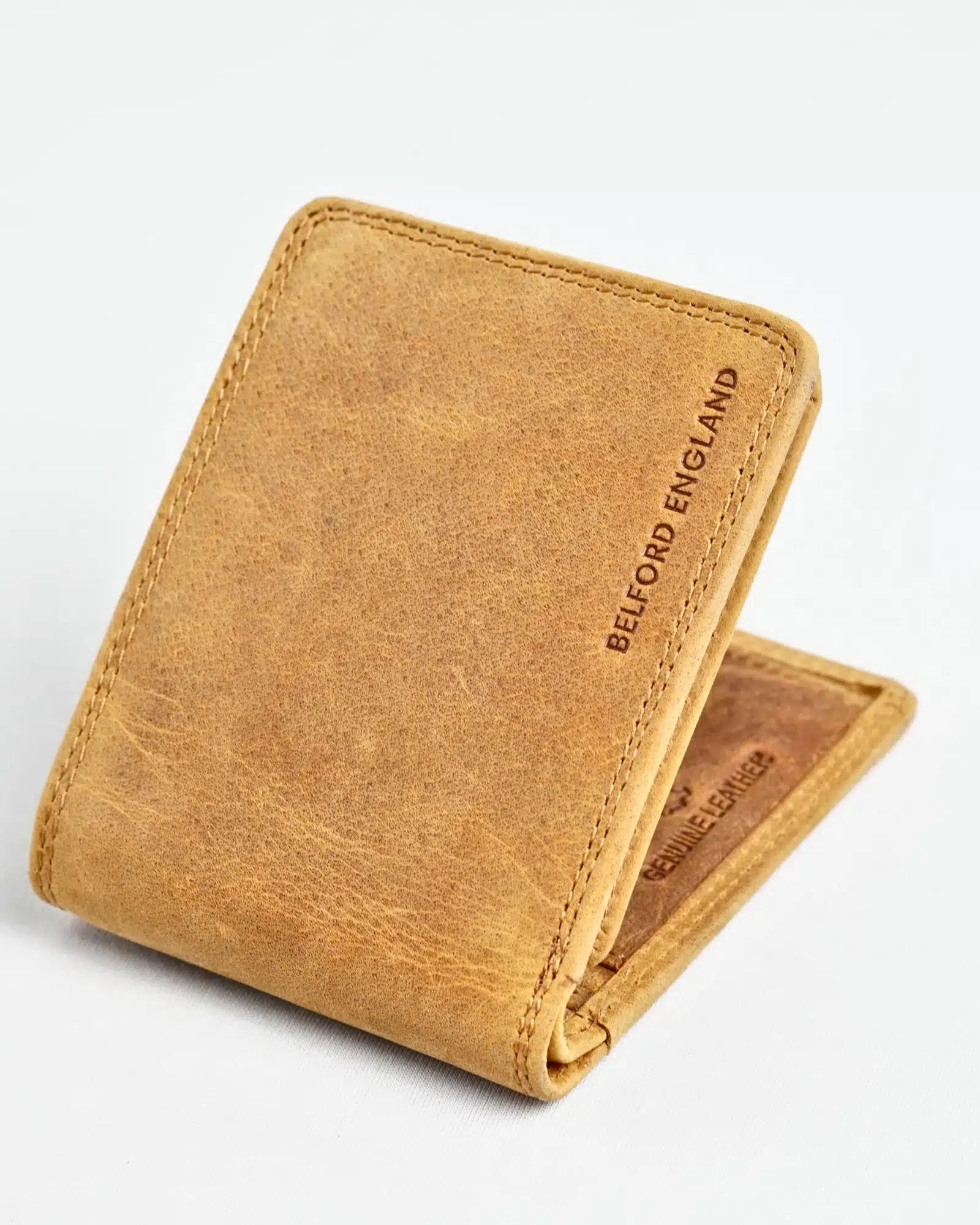 Cambridge Men’s Original Leather Wallet (Rugged Tan)