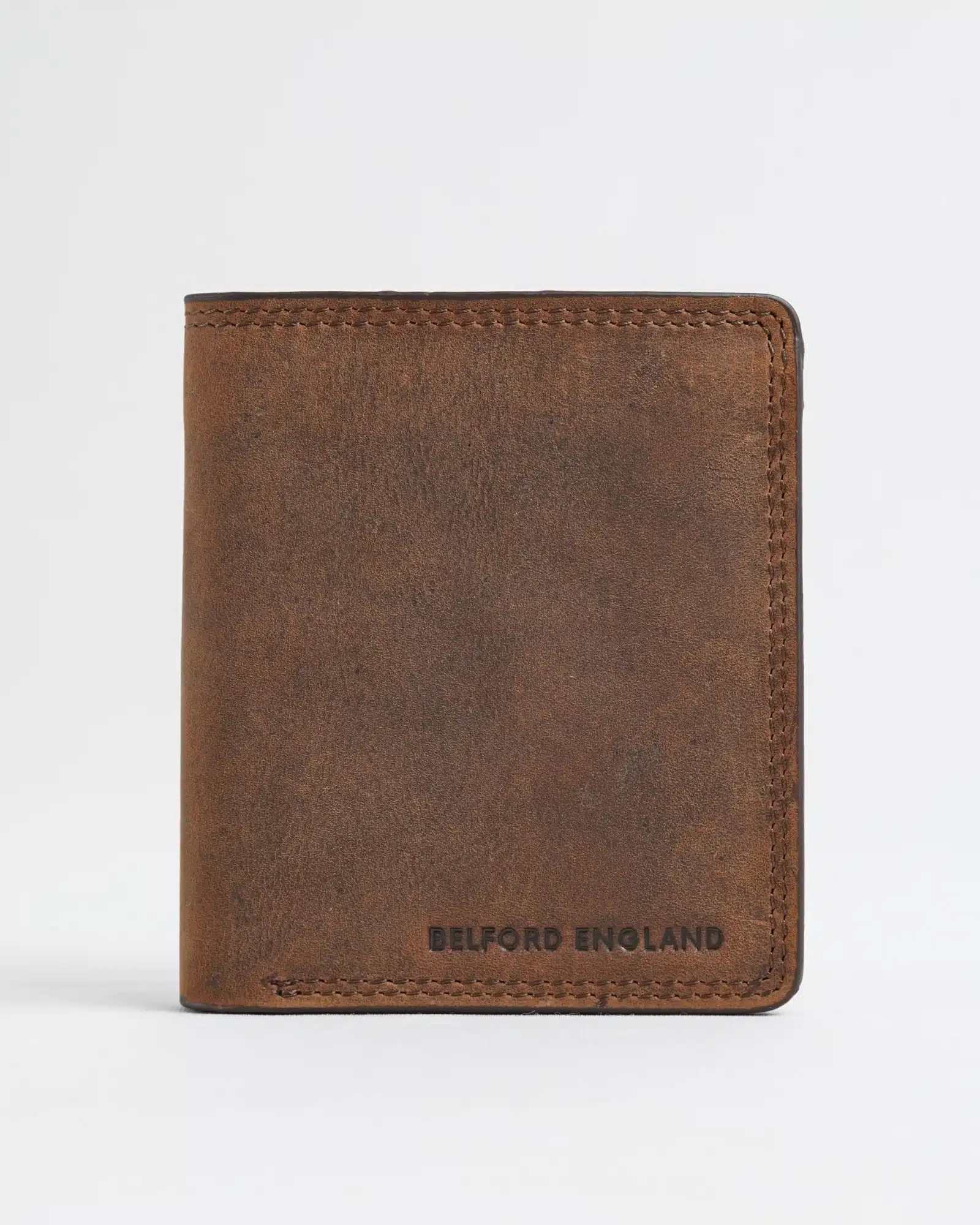 Aubrey - Men’s Original Leather Wallet - Rugged Brown - Image 2