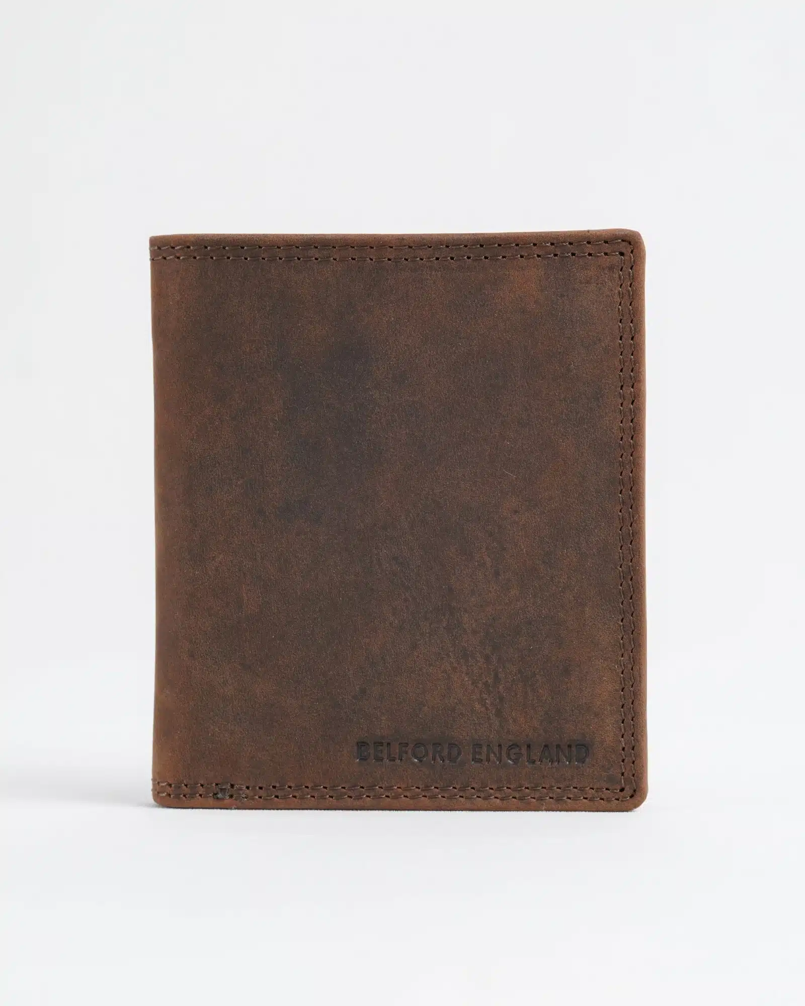 Hyde Men’s Original Leather Wallet (Rugged Brown) - Image 3