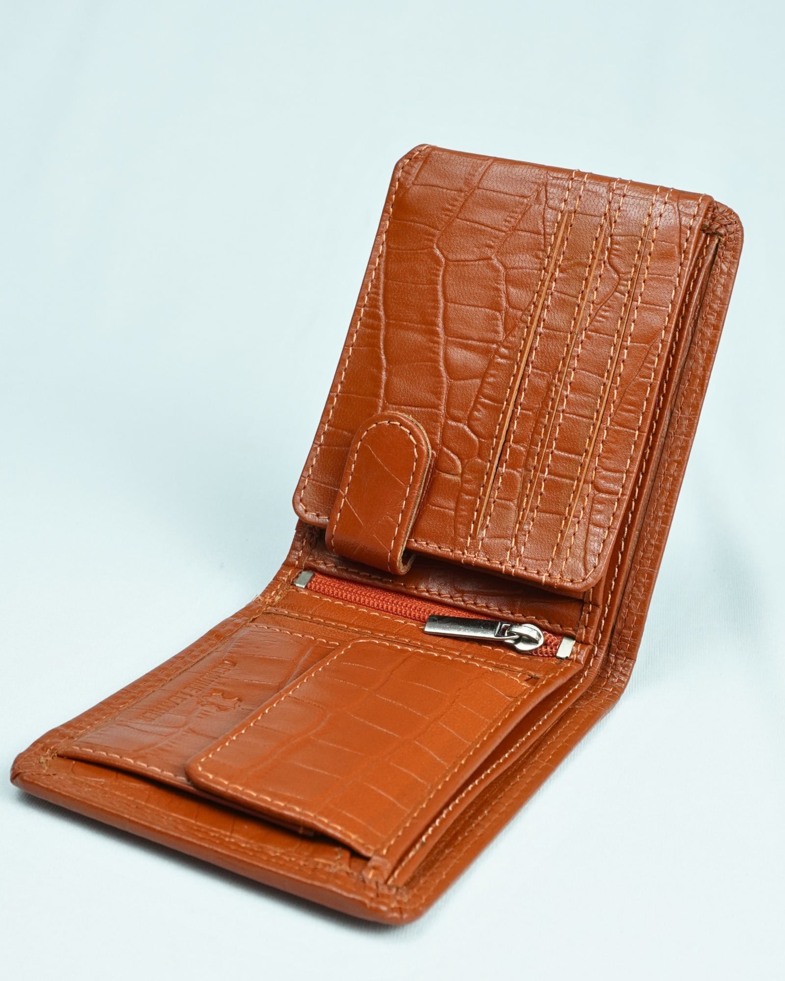 Cambridge Men’s Original Leather Wallet (Elite Croco) - Image 4