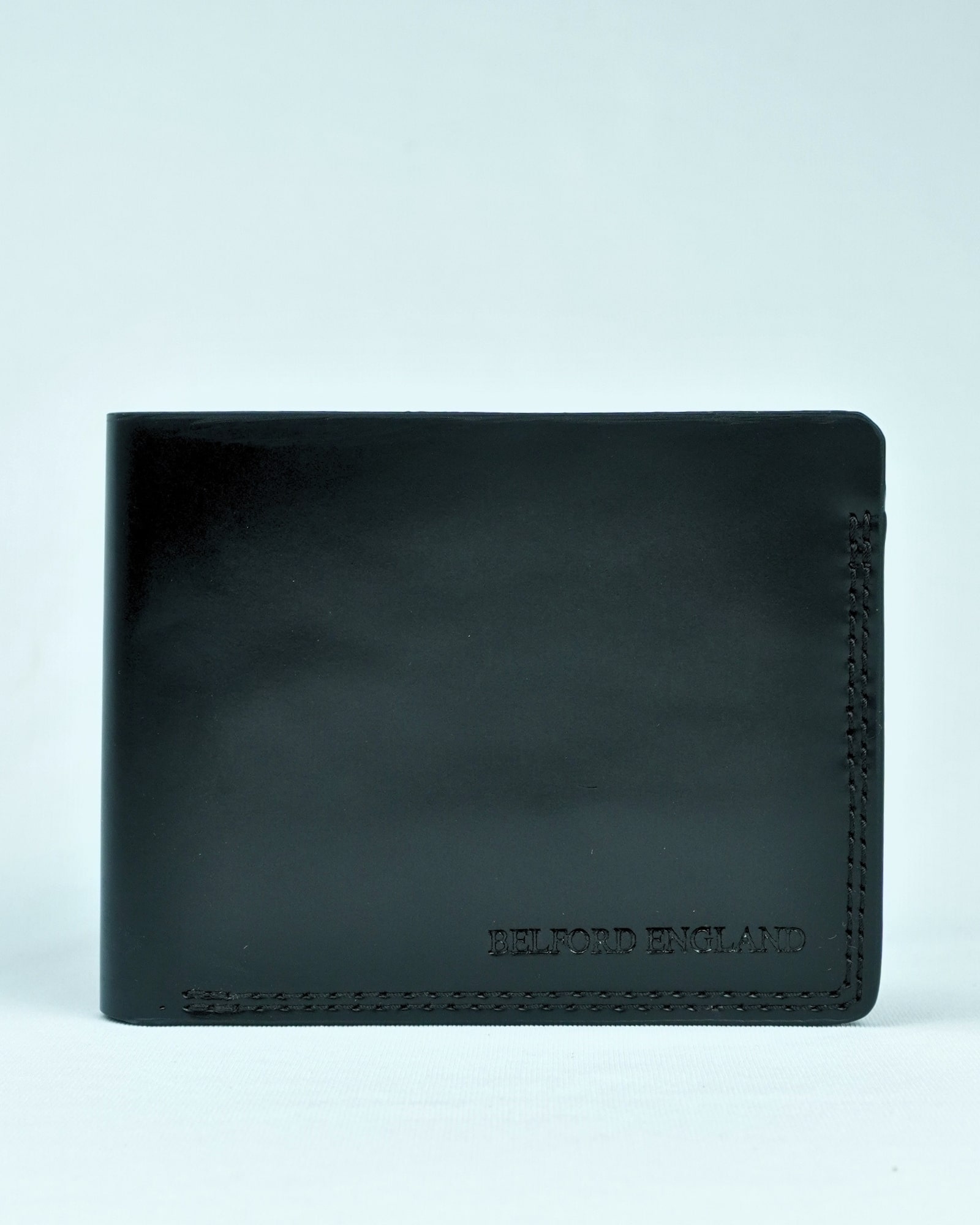Berlin (Sleek Series) - Men’s Original Leather Wallet (Jet Black) - Image 3
