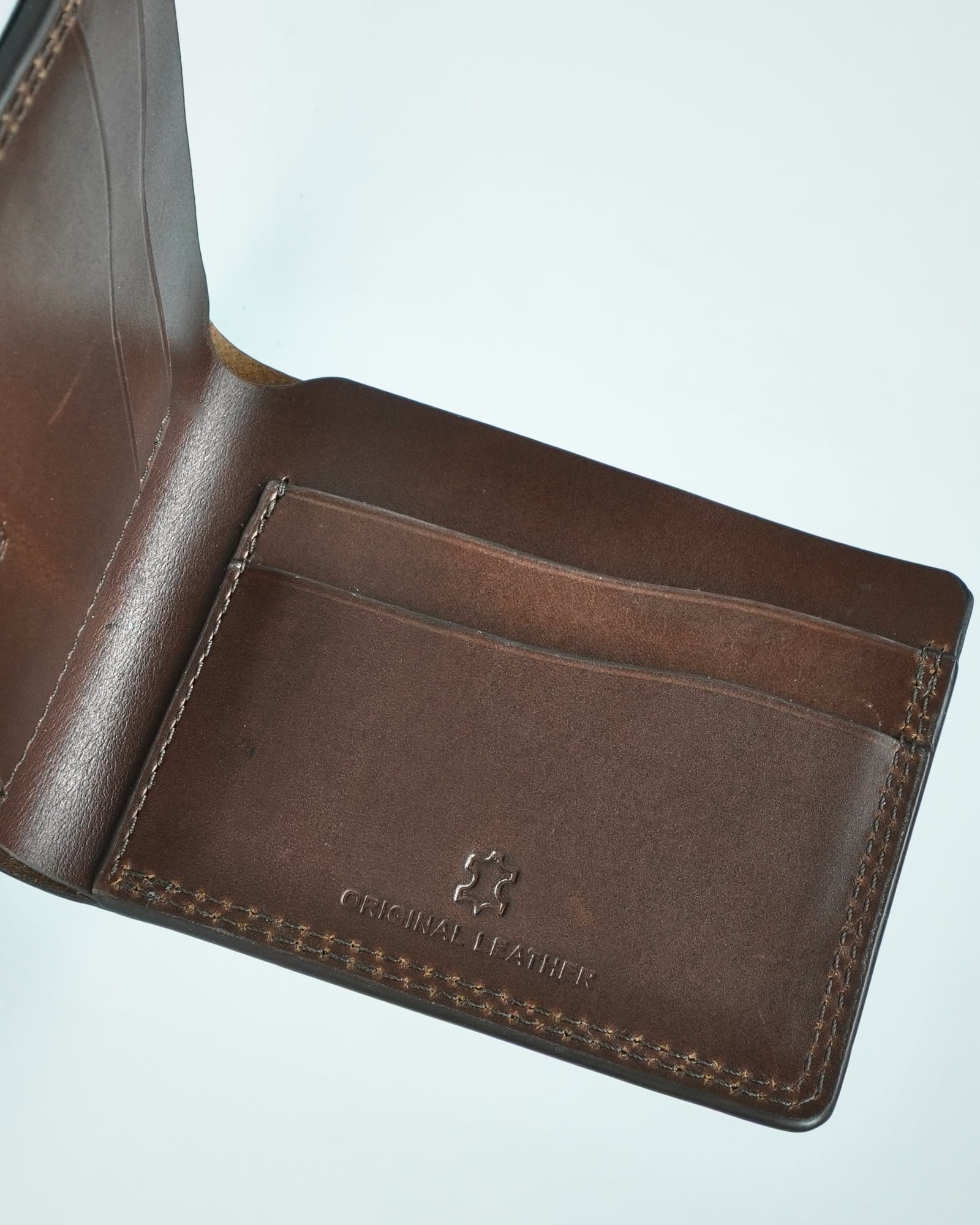 Berlin (Sleek Series) - Men’s Original Leather Wallet (Lux Brown) - Image 5