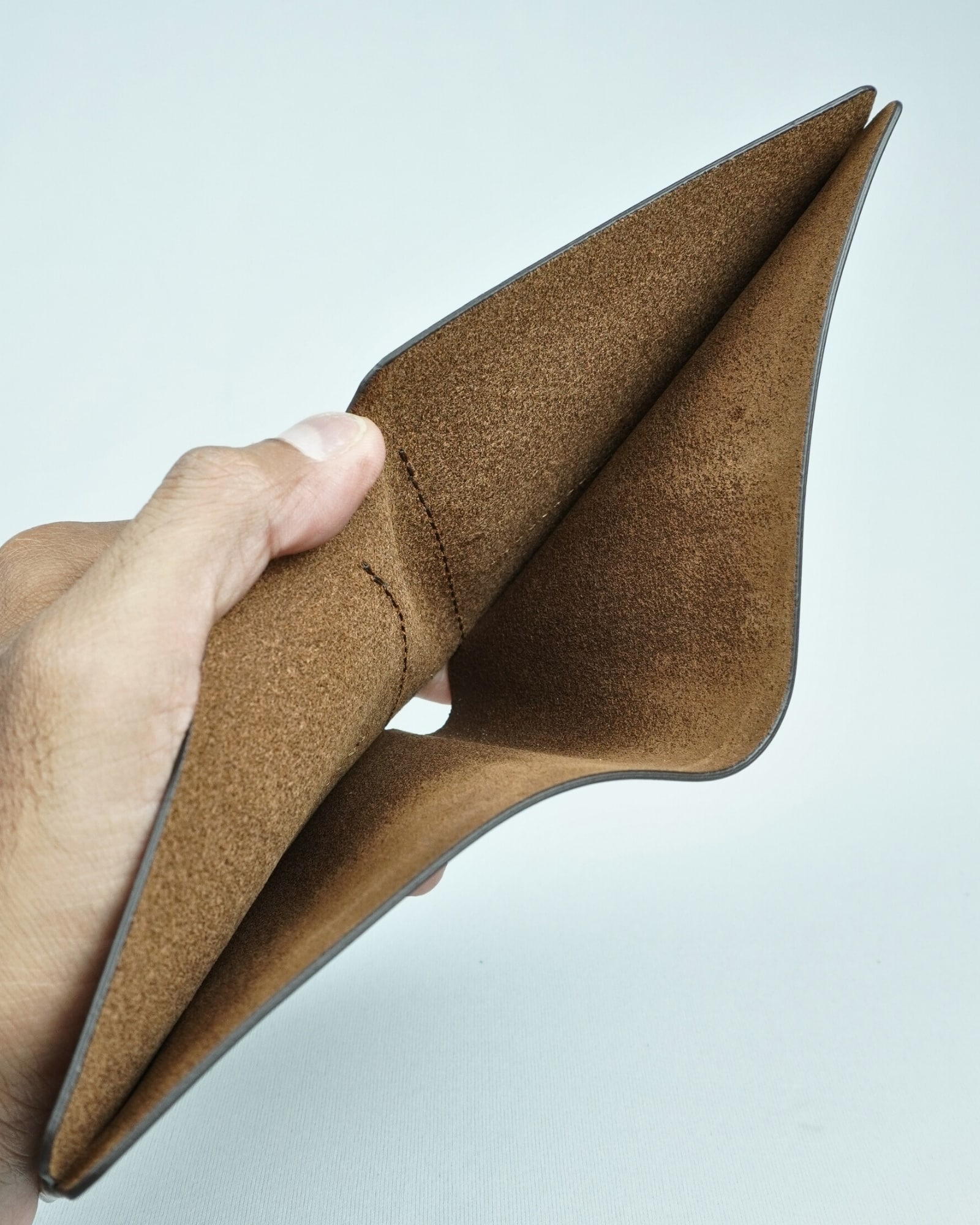 Berlin (Sleek Series) - Men’s Original Leather Wallet (Lux Brown) - Image 6