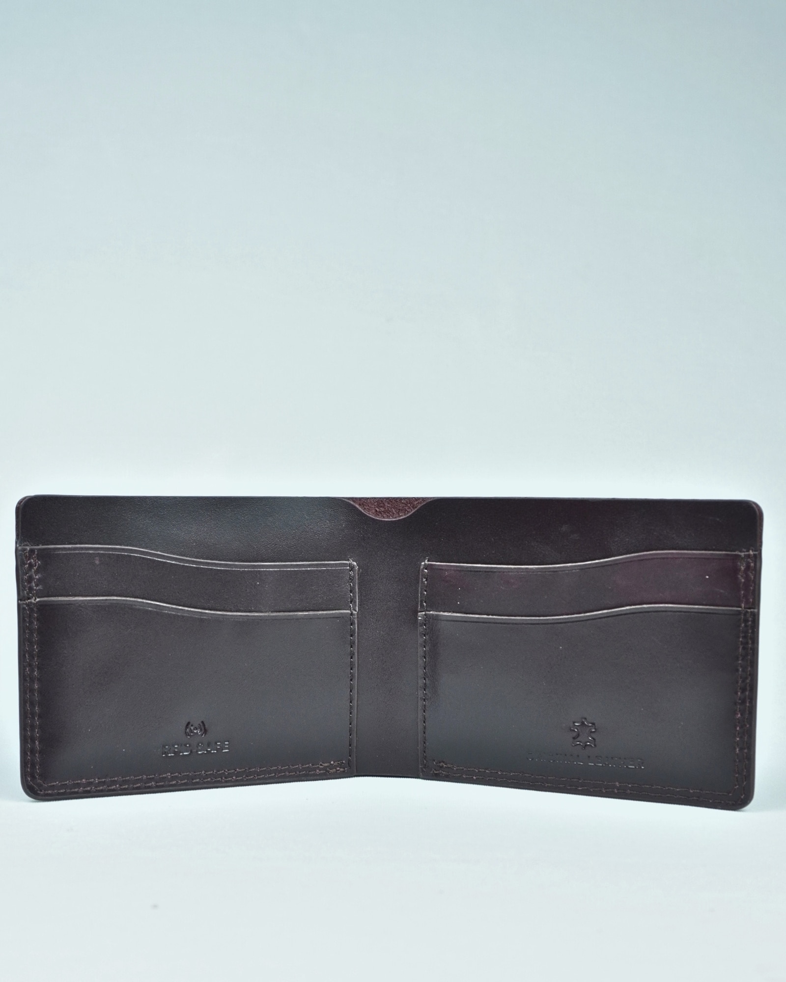 Berlin (Sleek Series) - Men’s Original Leather Wallet (Lux Cherry) - Image 6