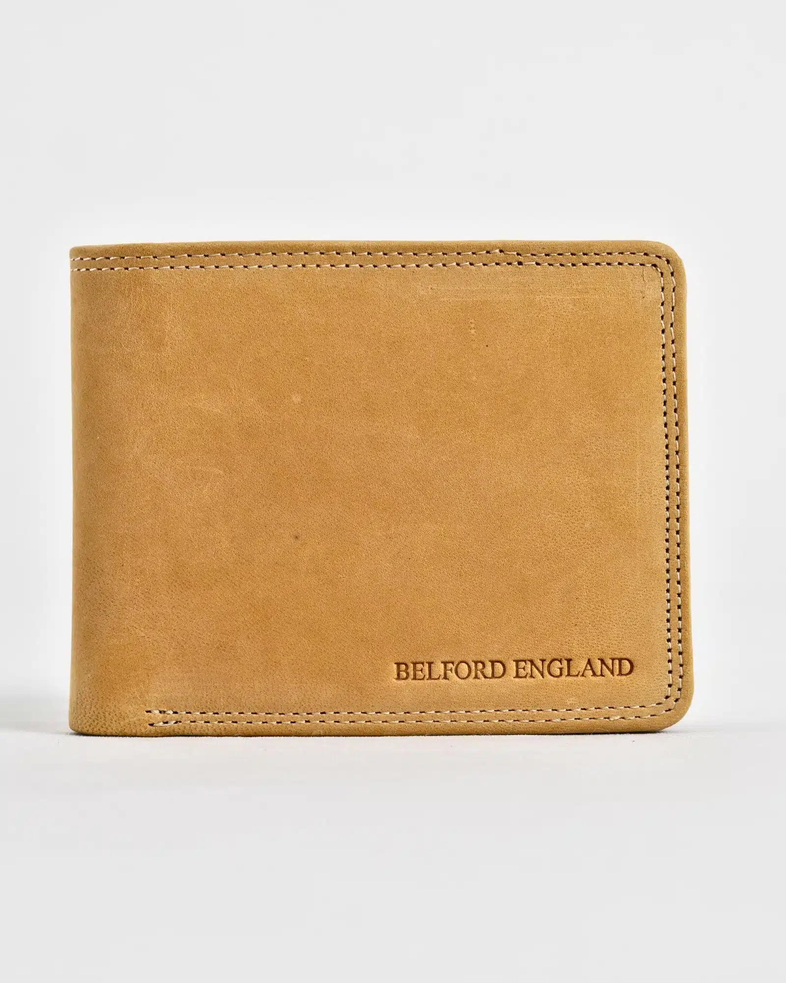 Cambridge Men’s Original Leather Wallet (Rugged Tan) - Image 6