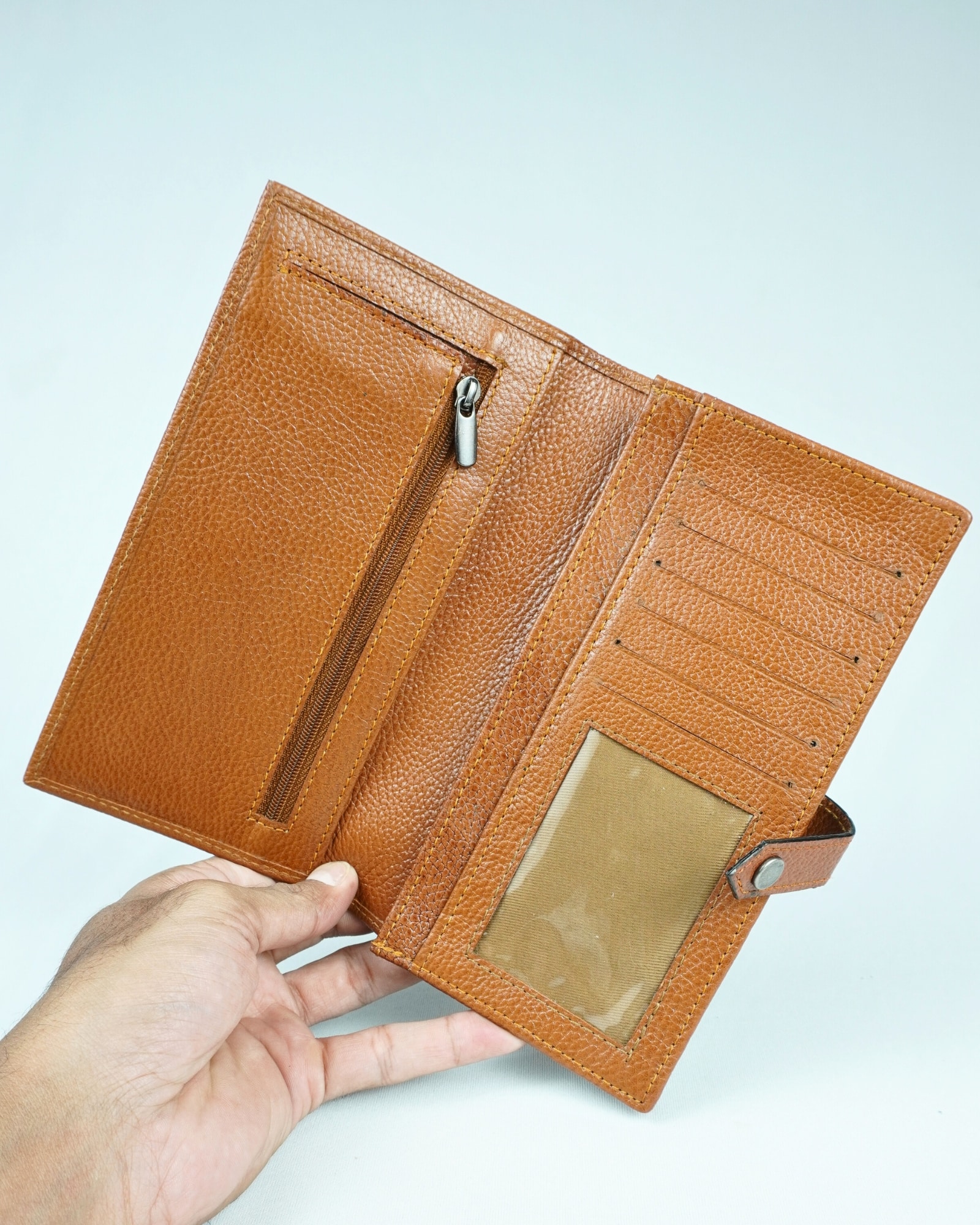 Lily - Women’s Original Leather Wallet - Tan