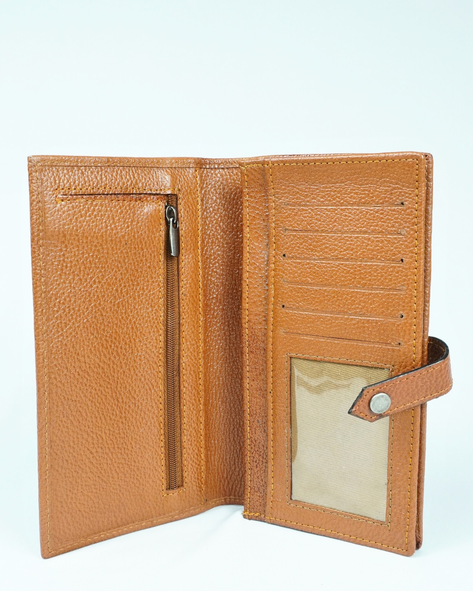 Lily - Women’s Original Leather Wallet - Tan - Image 3