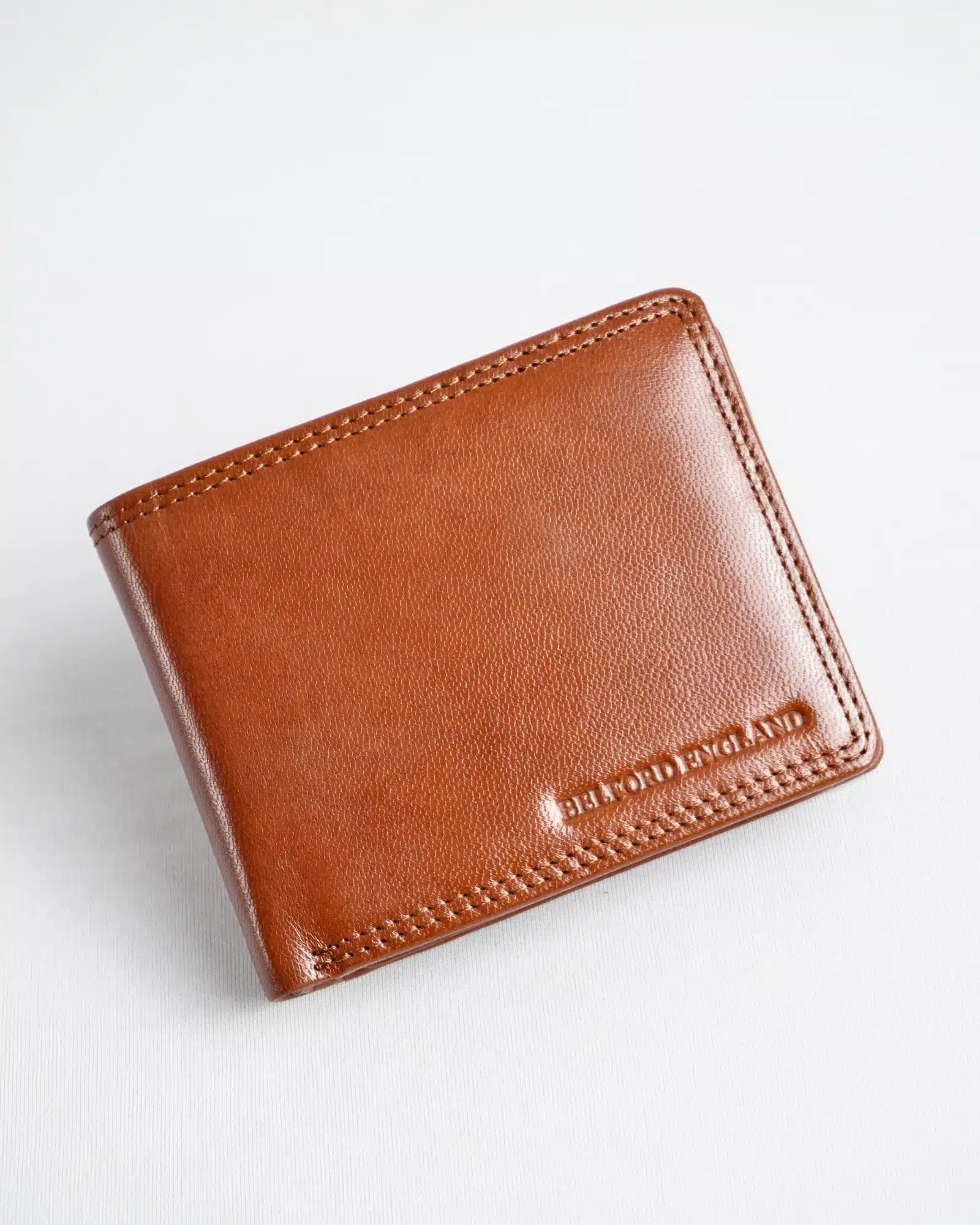 Cambridge - Men’s Original Leather Wallet (Cognac) - Image 6