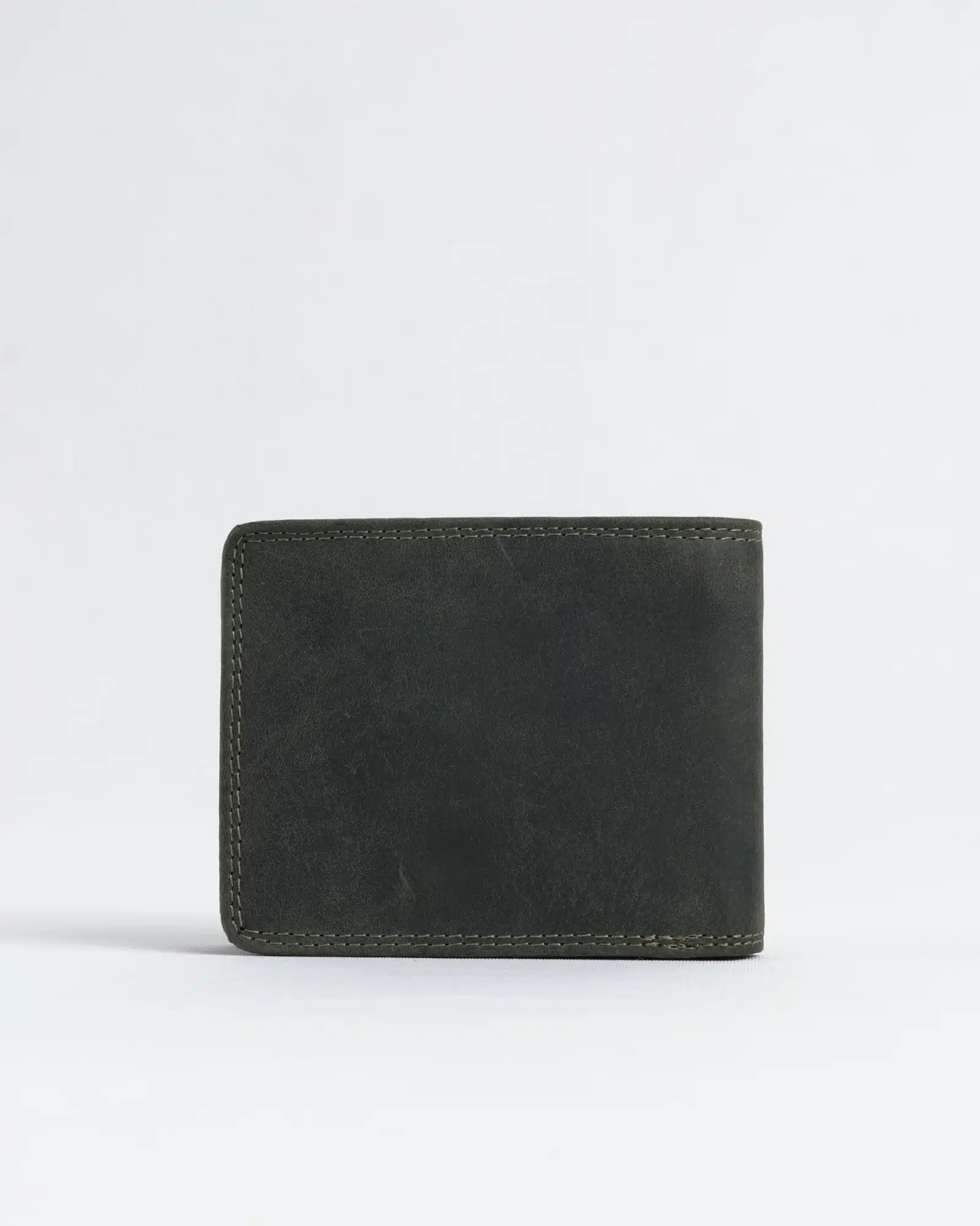 Cambridge Men’s Original Leather Wallet (Rugged Green) - Image 7