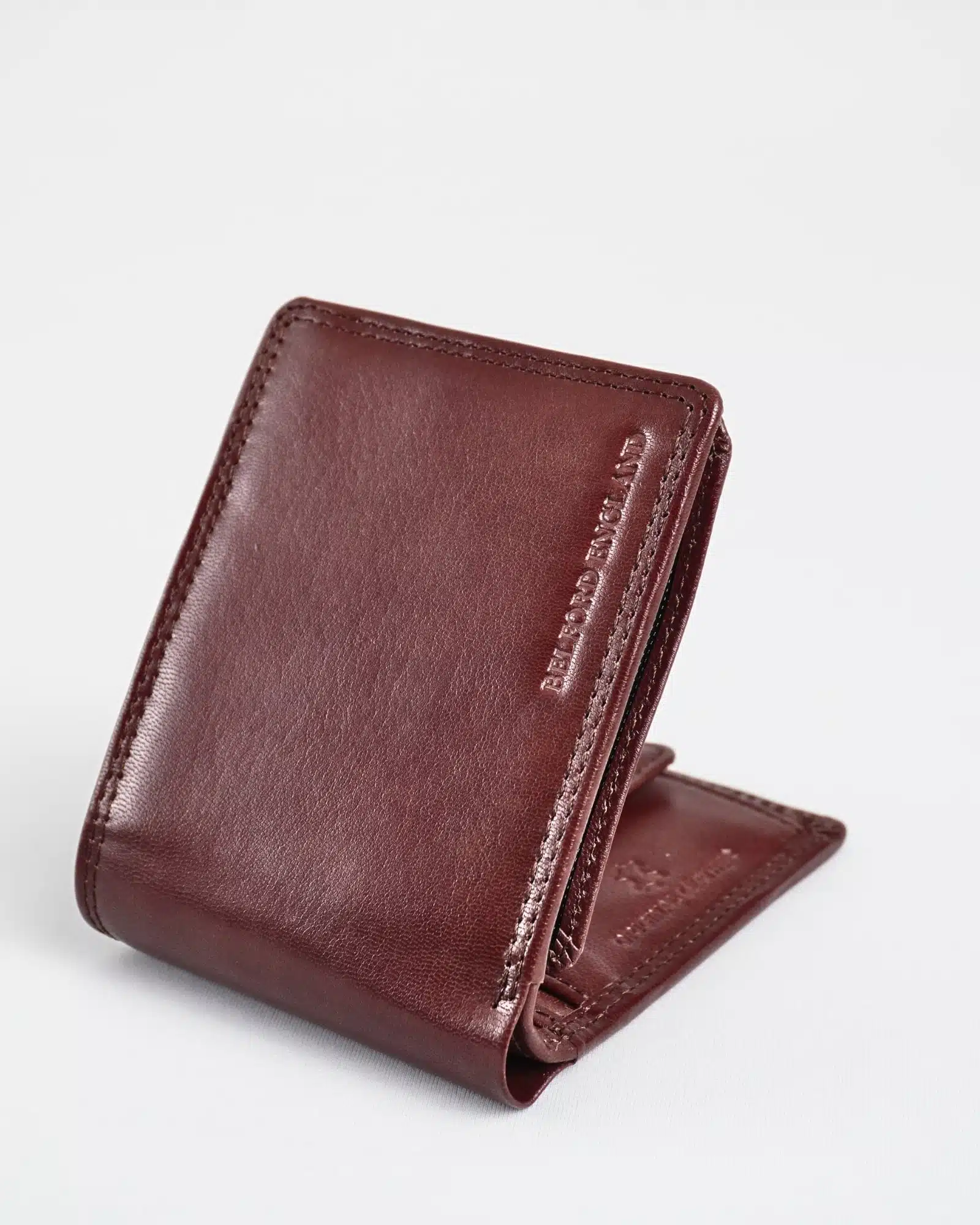 Cambridge Men’s Original Leather Wallet (Rich Brown)