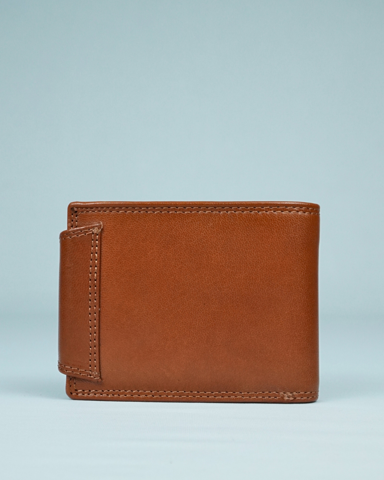 Derby - Men’s Original Leather Wallet (Cognac) - Image 5