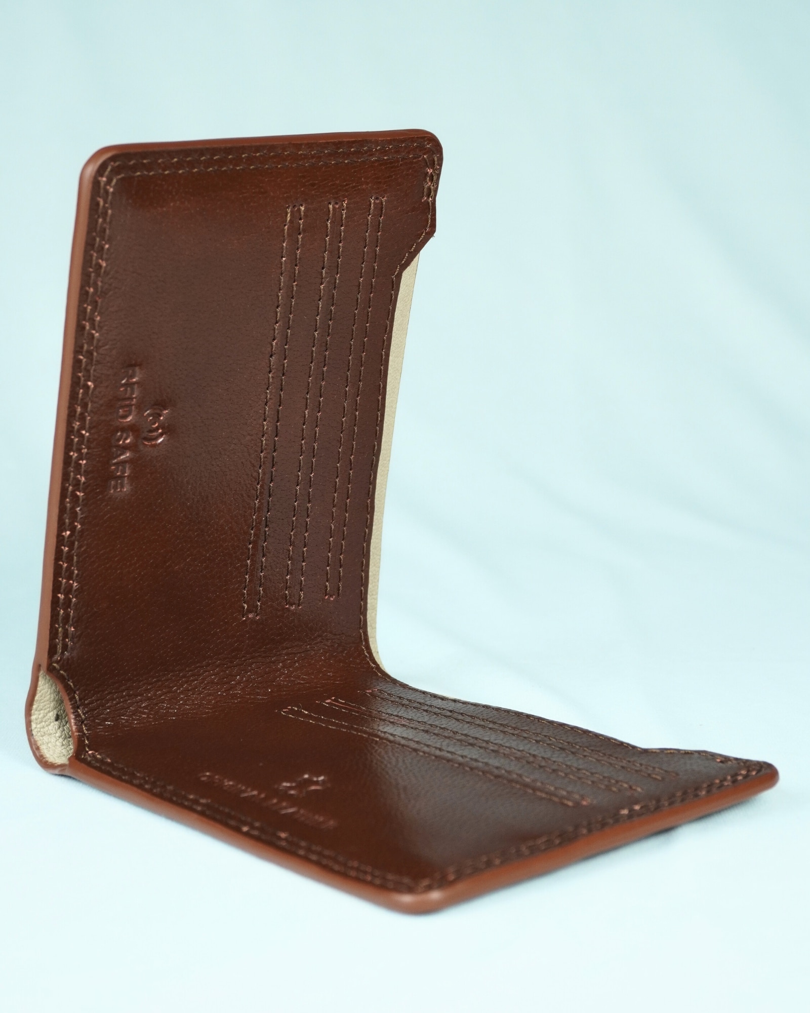 Heritage - Men’s Original Leather Wallet (Rich Brown) - Image 4
