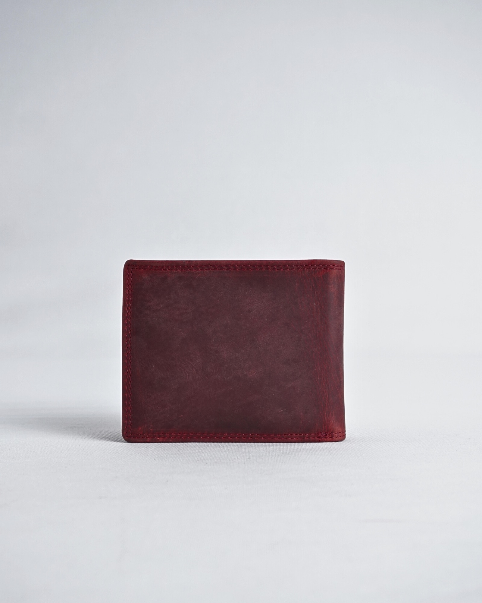 Harvard Men’s Original Soft Leather Wallet (Rugged Cherry) - Image 10