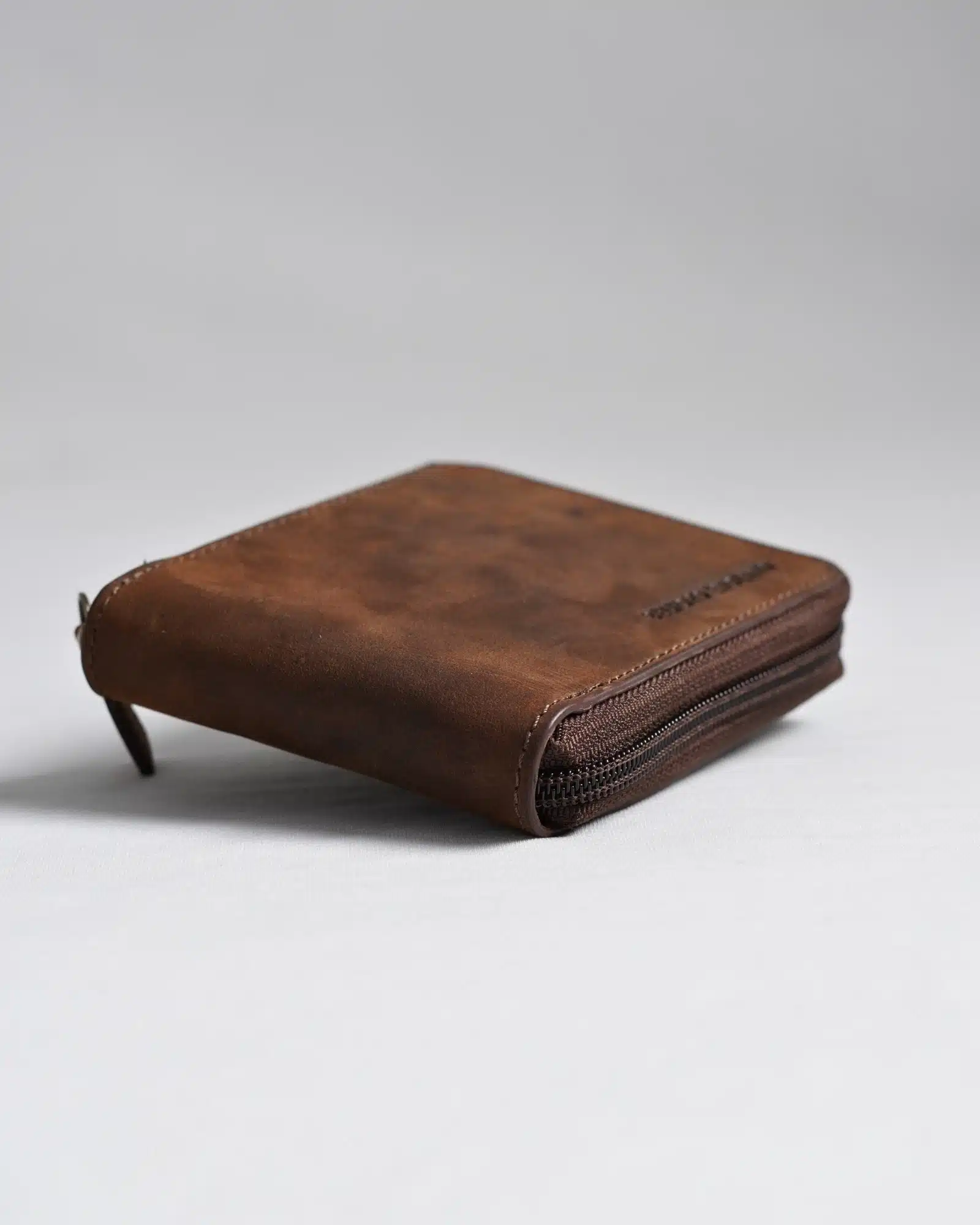 Tokyo Men’s Original Leather Wallet - (Rugged Series) - Brown - Image 7