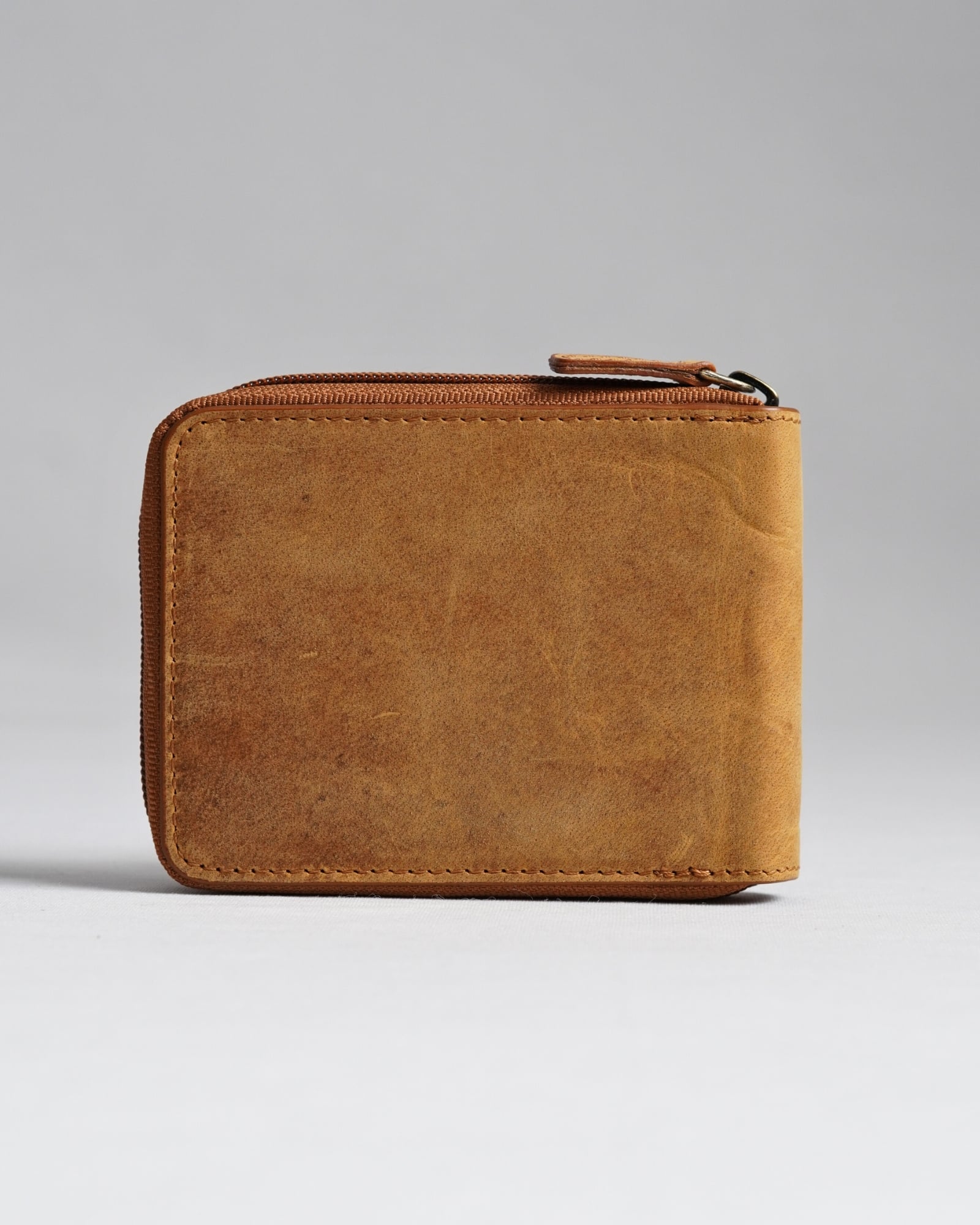 Tokyo Men’s Original Leather Wallet - (Rugged Series) - Tan - Image 3